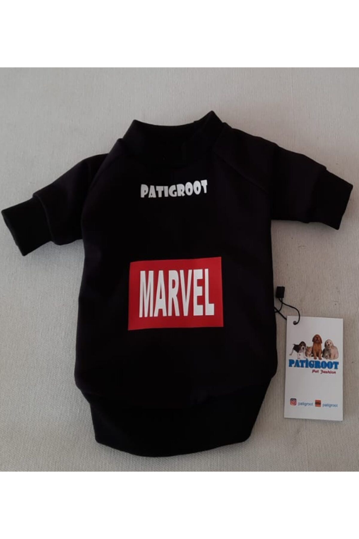 Pati Groot Unisex Kedi Ve Köpek Kıyafetleri Marvel