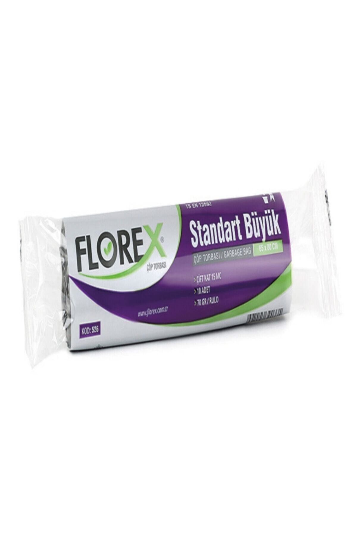 Florex Büyük Çöp Poşeti  65x80 cm 526