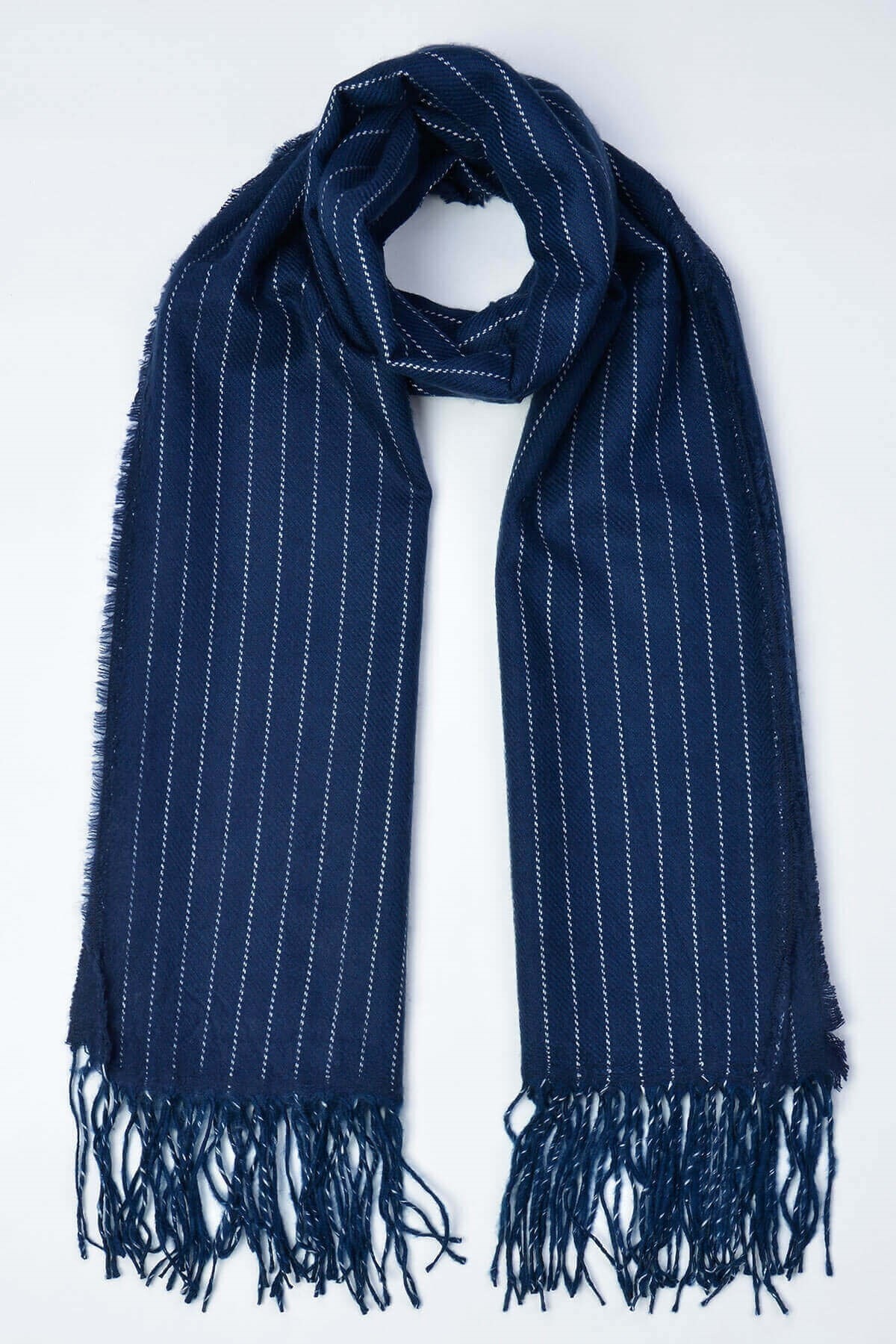 Mossta Premium Erkek Atkı Lacivert