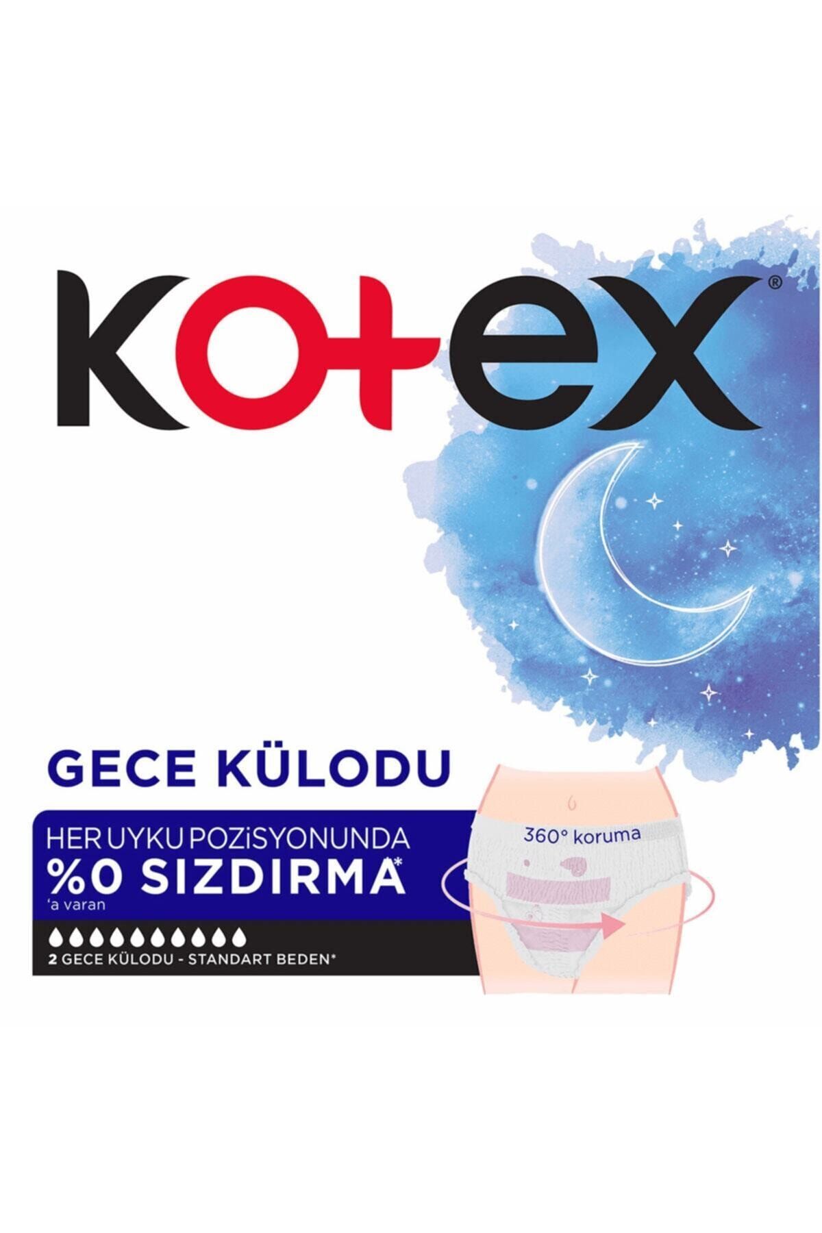 Kotex Regl Gece Külodu 2 Adet Seti