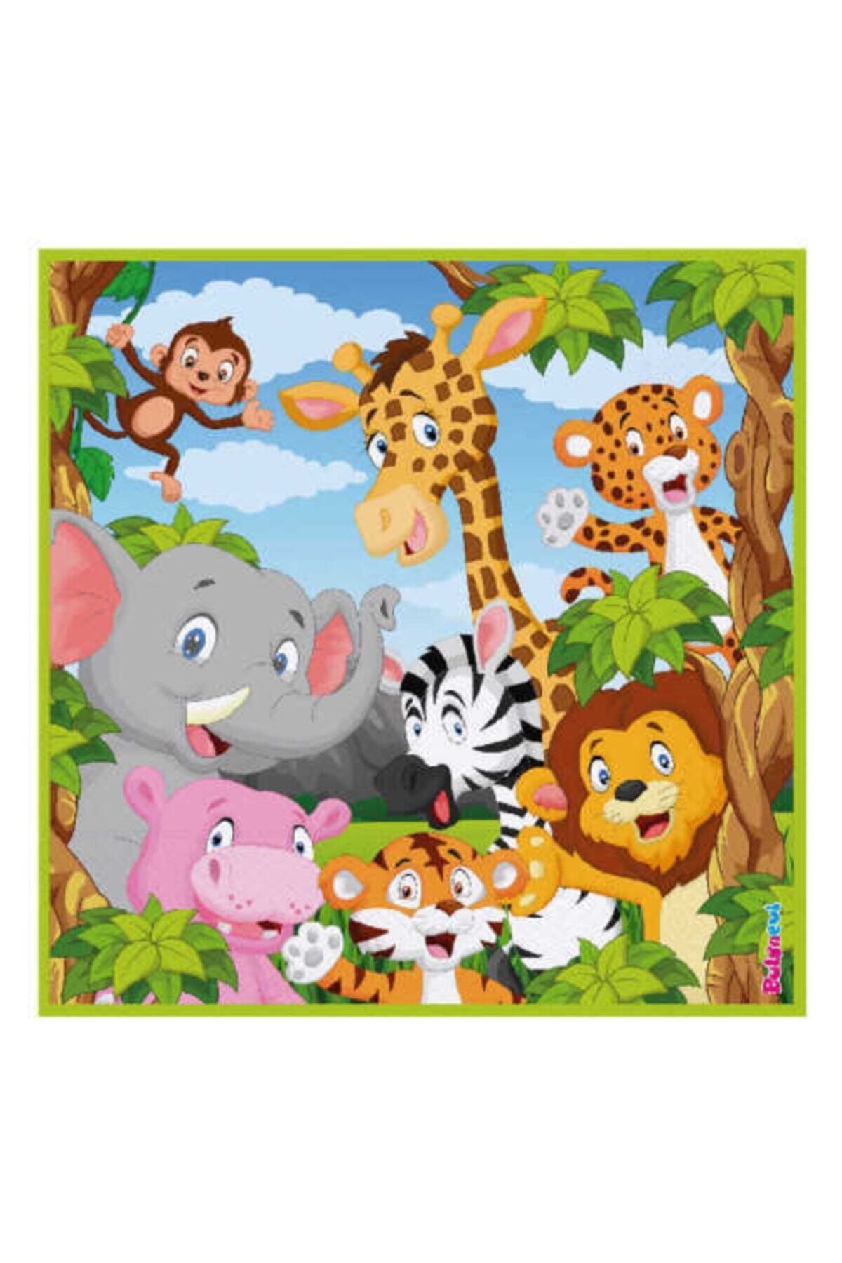 Safari Jungle Clup Kağıt Peçete 33x33 Cm 16'lı