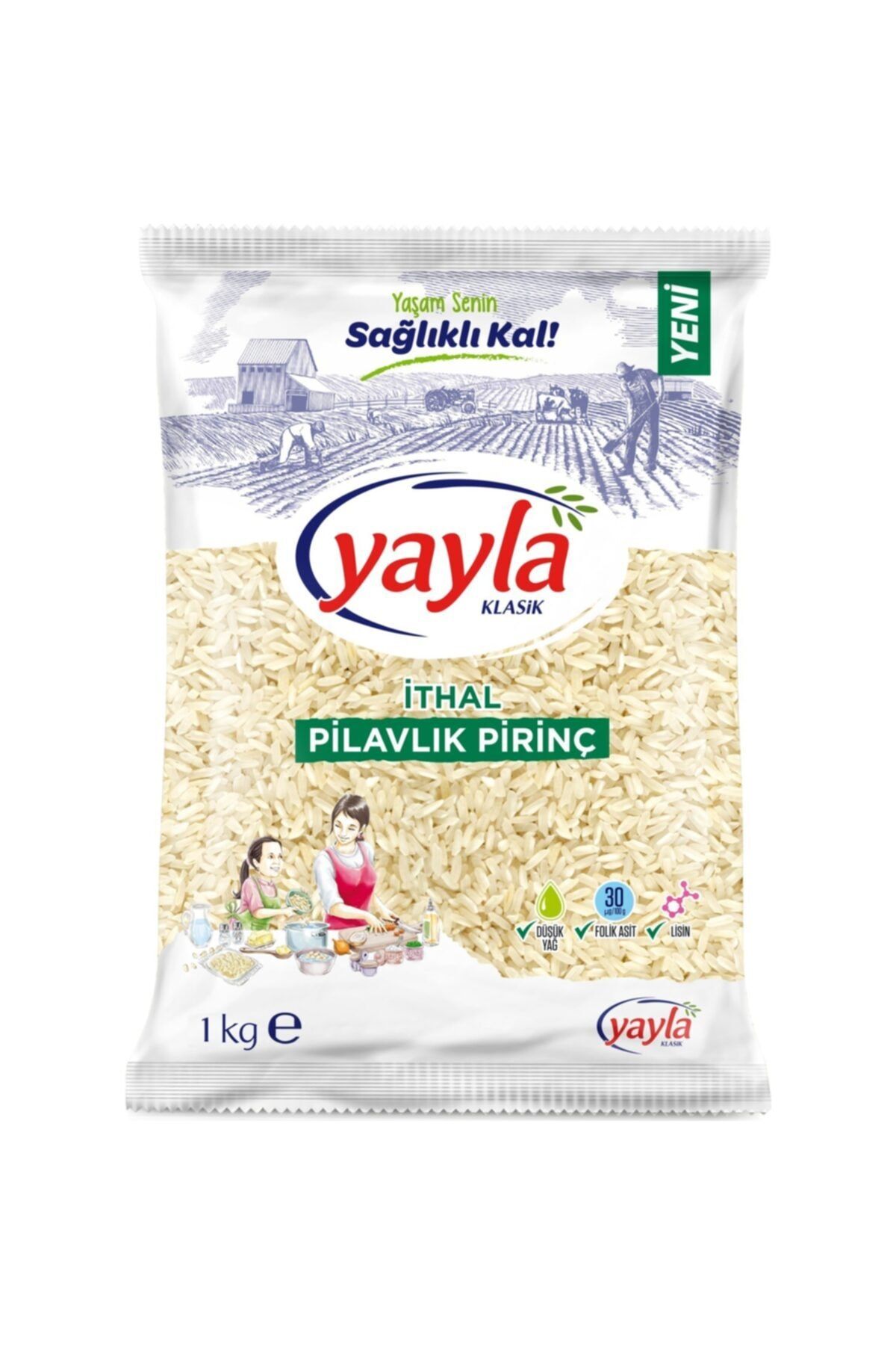 Yayla Pilavlık Pirinç 1 Kg