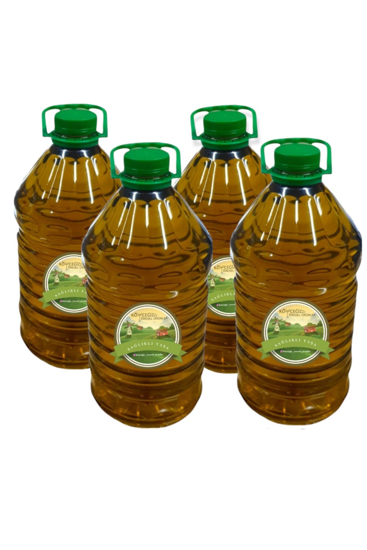 KÖYCEĞİZ YÖRESEL ÜRÜNLER Soğuk Sıkım Asitsiz Zeytinyağ 20 Litre