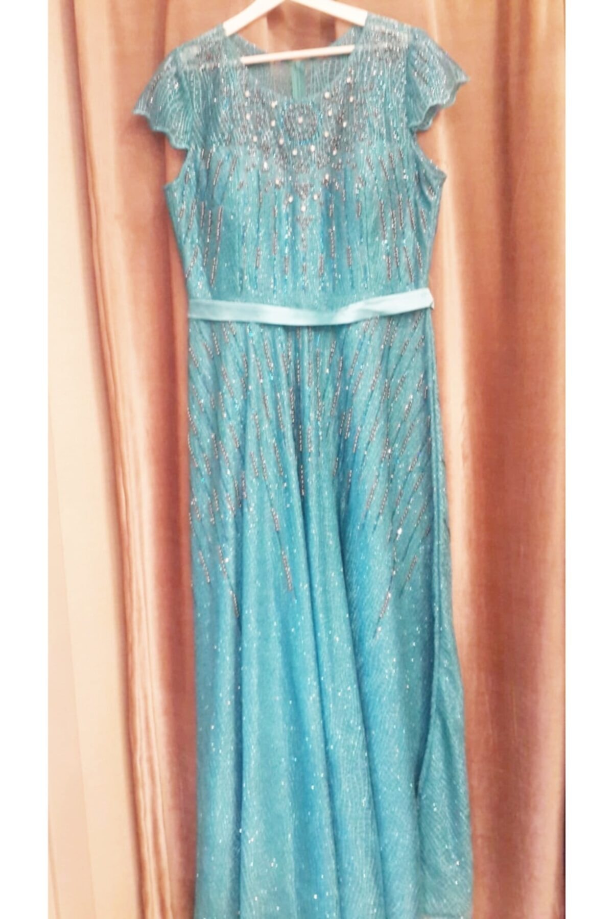 Gigs Fashion Brands Taş Detaylı Şifon Abiye