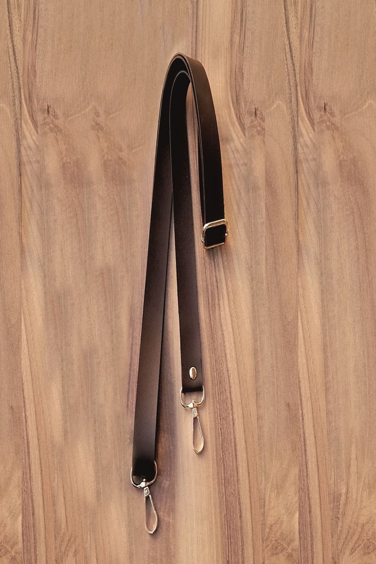 Nildenhobim Ayarlanabilir Suni Deri Çanta Askısı Uzunluk 140 Cm - En 2.5 Cm - (kahve )