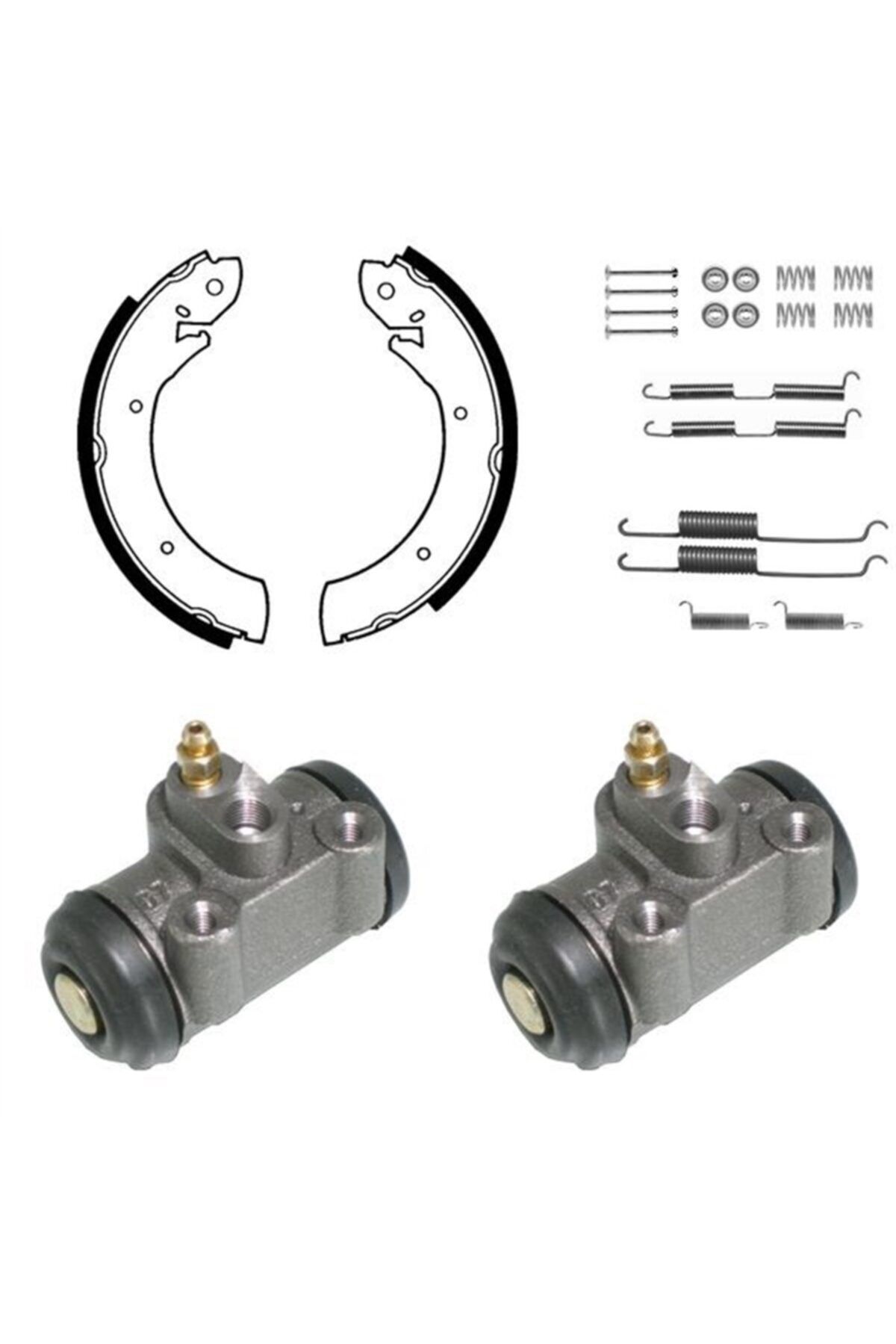 PARCAWORLD Fren Pabuç Kiti Arka Cıtroen C25 - Fıat Ducato - Peugeot J5 - Renault Master 07-90 03-94 Delphı Kp78