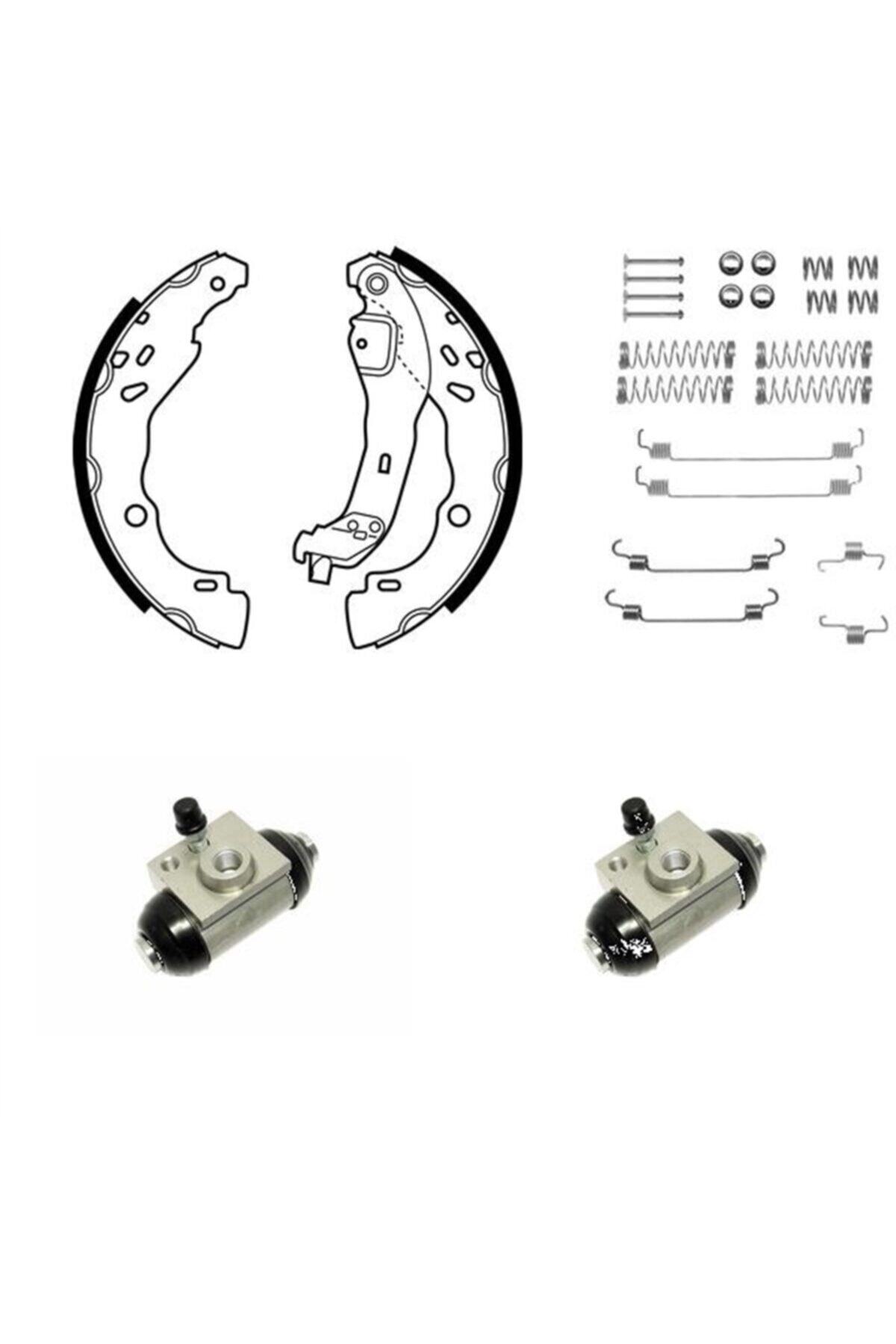 PARCAWORLD Fren Pabuç Kiti Arka Cıtroen C2. C2 Enterprise. C3 - Peugeot 1007 04-02 Delphı Kp1088
