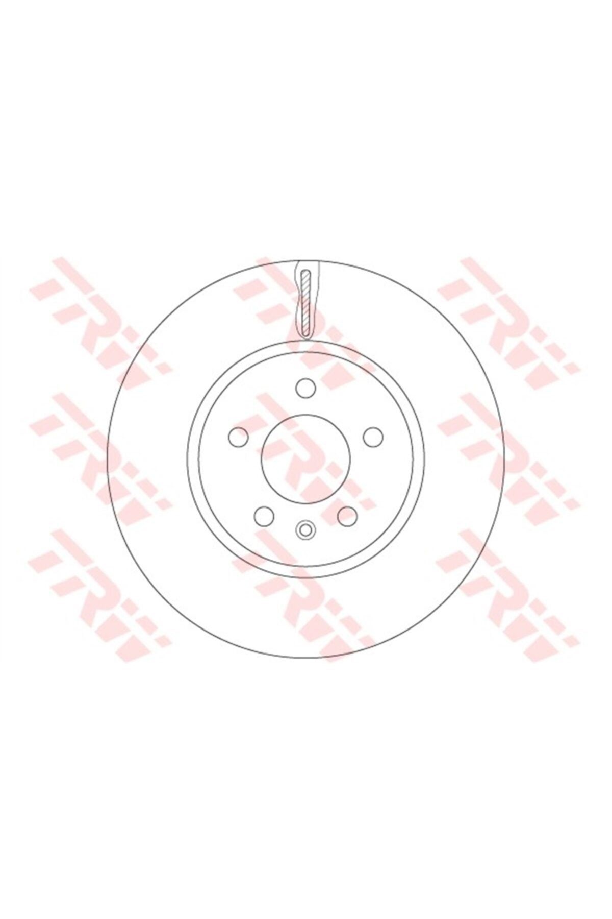 PARCAWORLD Fren Diski Ön 321mm 17ınch 569092 Opel Astra J Zafira C Cascada 10- Bm Trw Trw Df6260