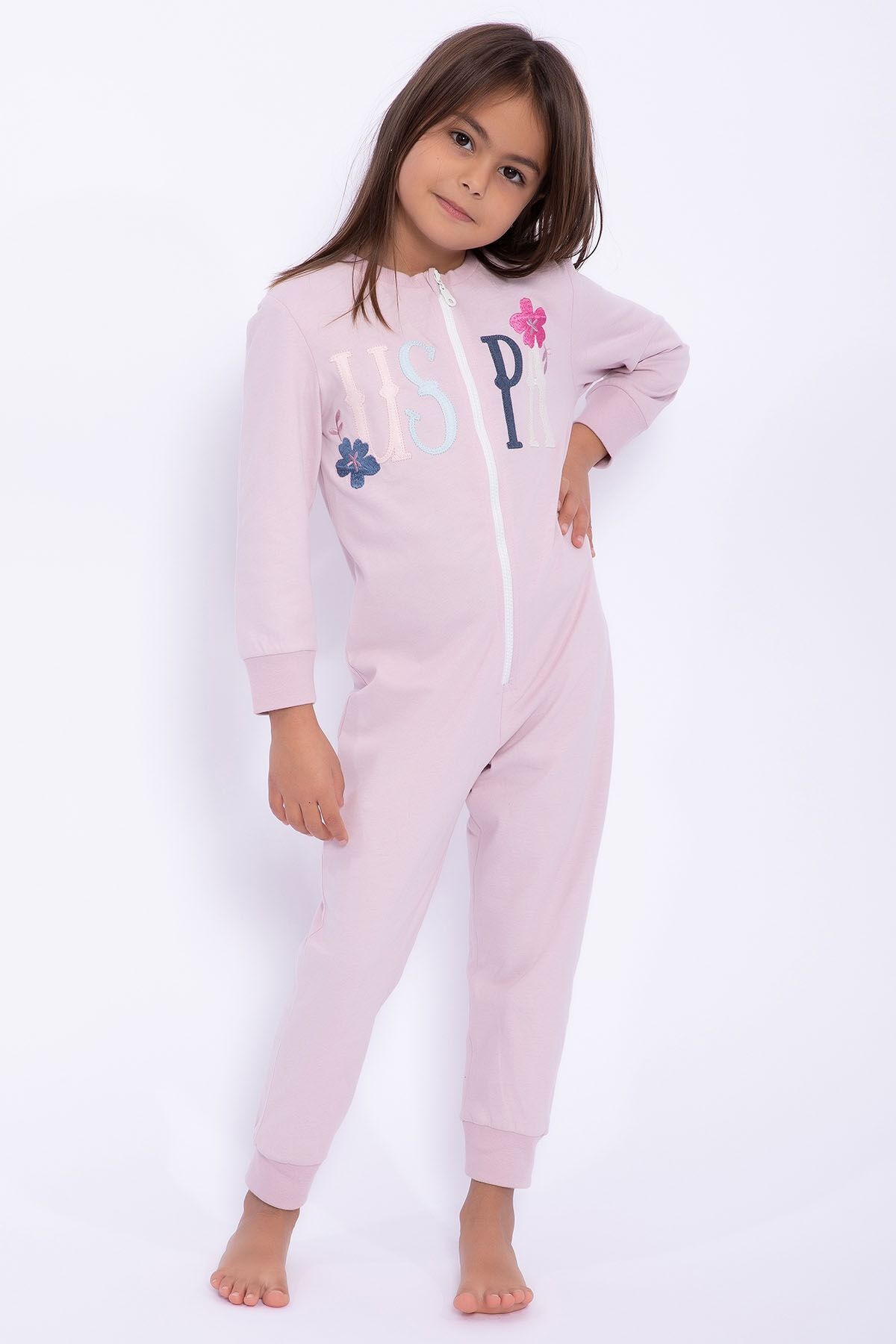 Polo best sale jumpsuit girls