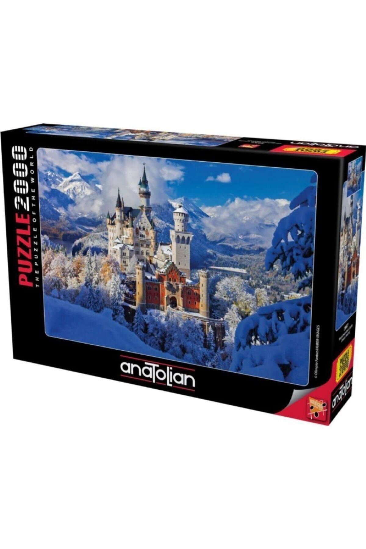 Anatolian Puzzle Anatolian 2000 Parça Neuschwanstein Kalesi Puzzle