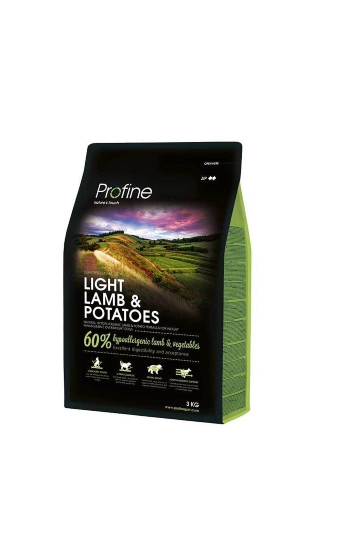 Profine Light Kuzulu Patatesli Yetişkin Kuru Köpek Maması 3 Kg