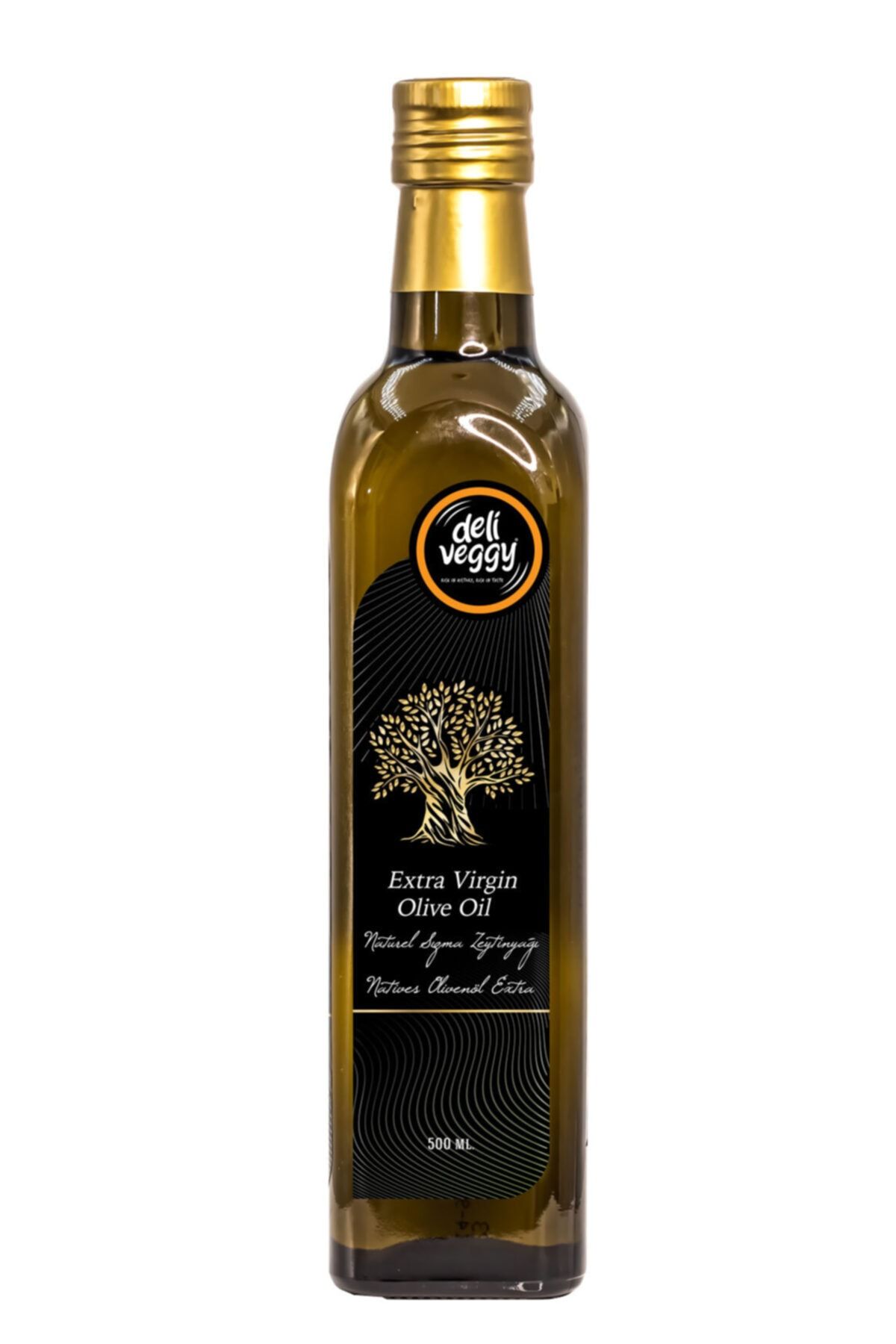 deliveggy Naturel Extra Virgin Sızma Zeytinyağı 500ml