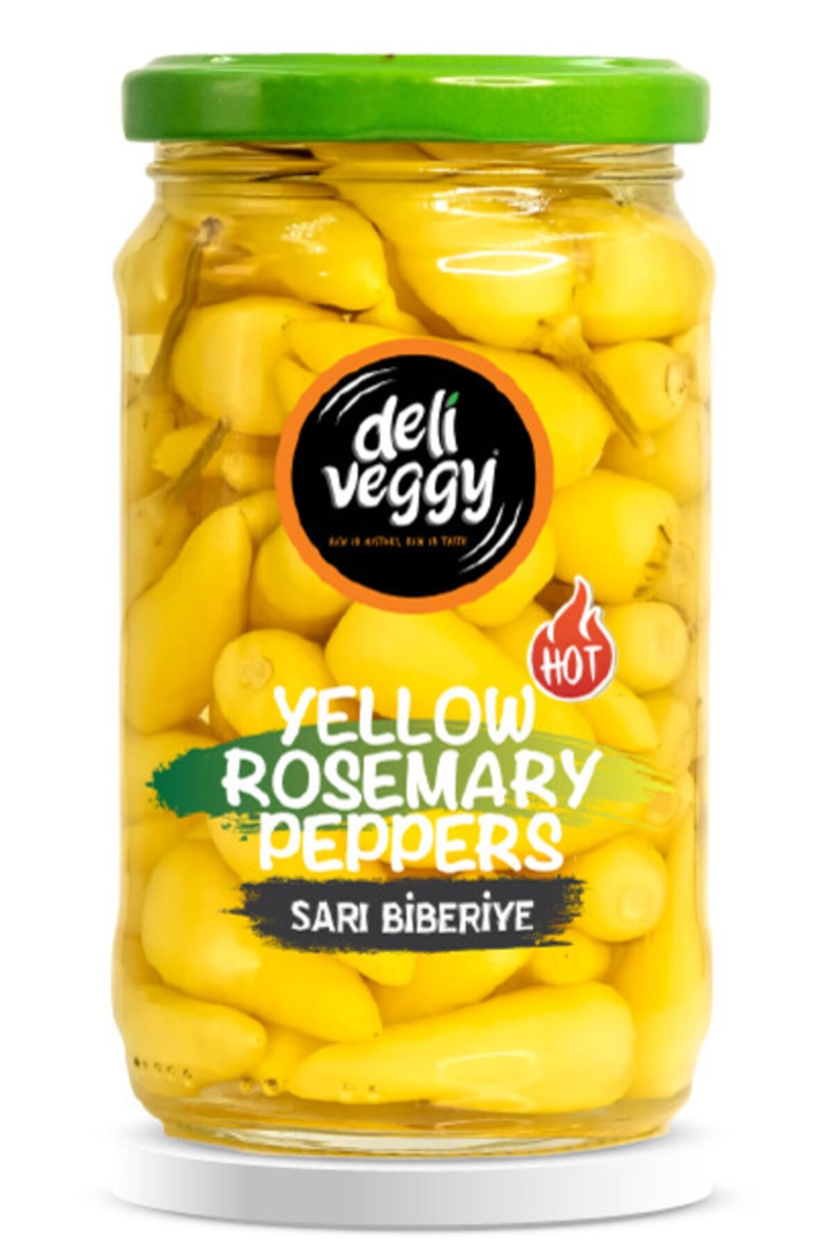 deliveggy Sarı Biberiye 320cc*6 Adet