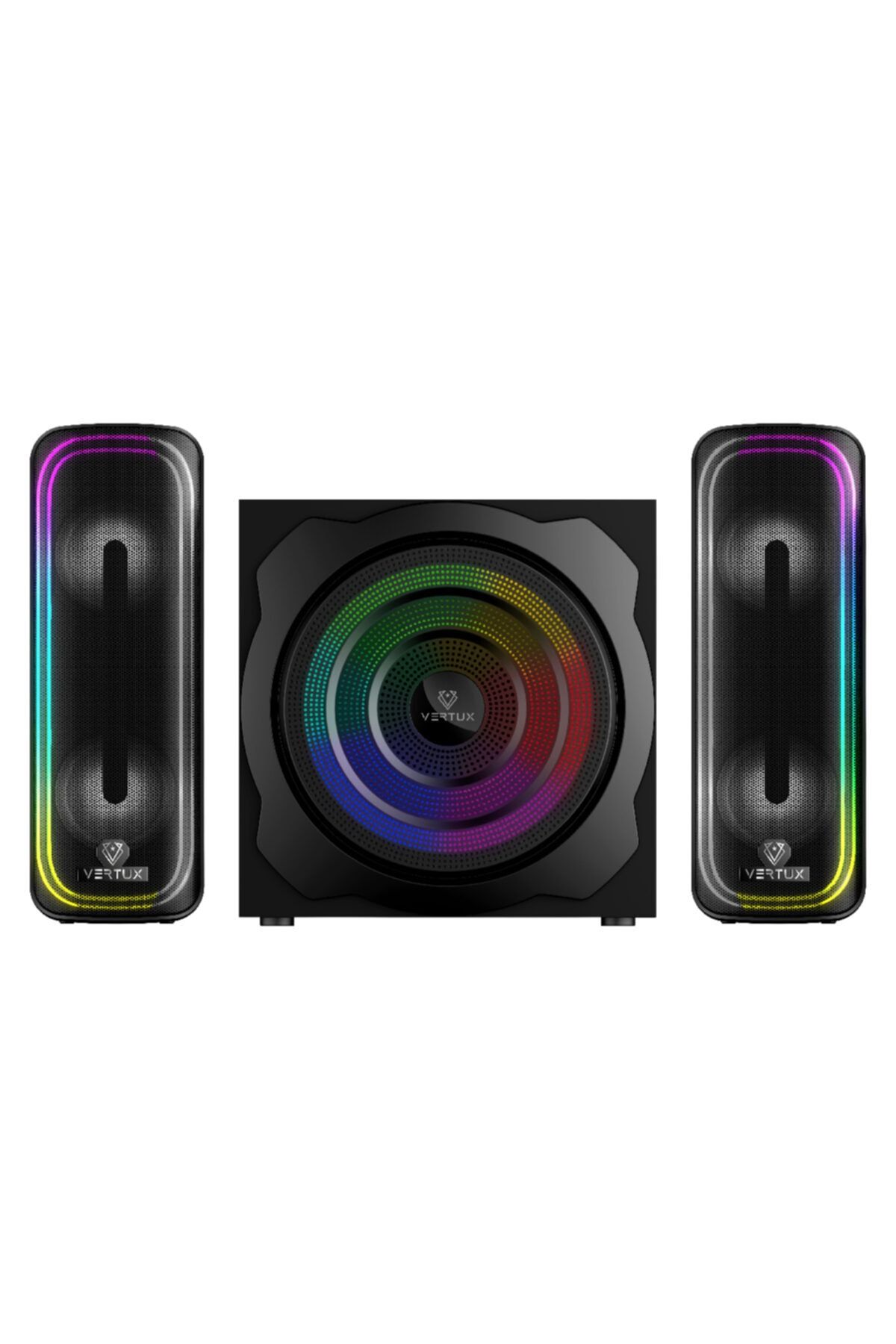 VERTUX Bluetooth Kablosuz Oyuncu Surround Hoparlör Ses Sistemi 80 Watt - Sonıcthunder-80
