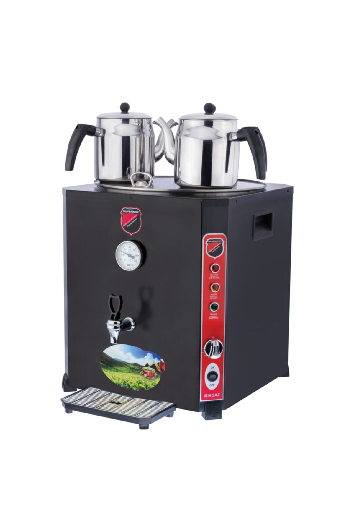 Işıkgaz Silver Elit Çay Makinesi 36 Lt.siyah