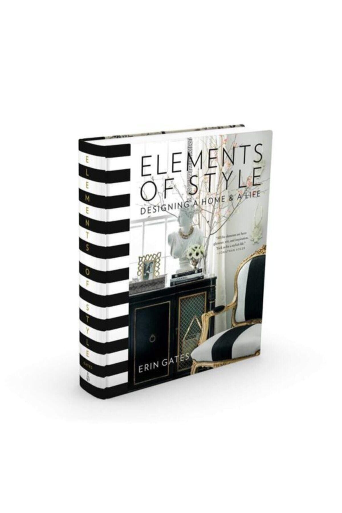 DE HOME Elements Of Style Dekoratif Kitap Kutu