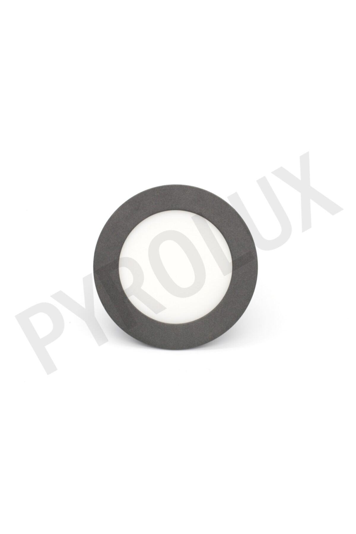 pyrolux Dekoratif Antrasit Renkli Kasa 6w Slim Panel Led Spot Günışığı - 3500k - 20 Adet