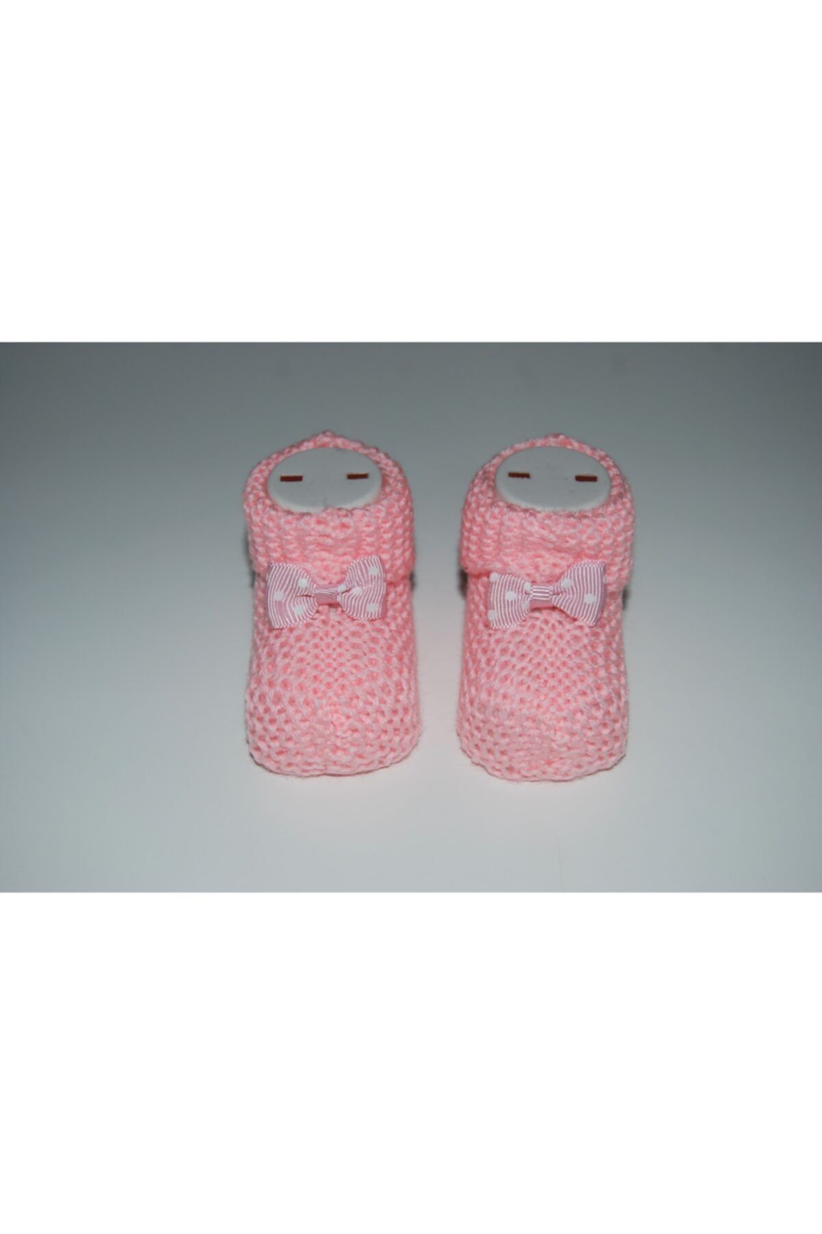 MRCKİDS Mrc Kid's Bebe Örme Patik Patik Pembe