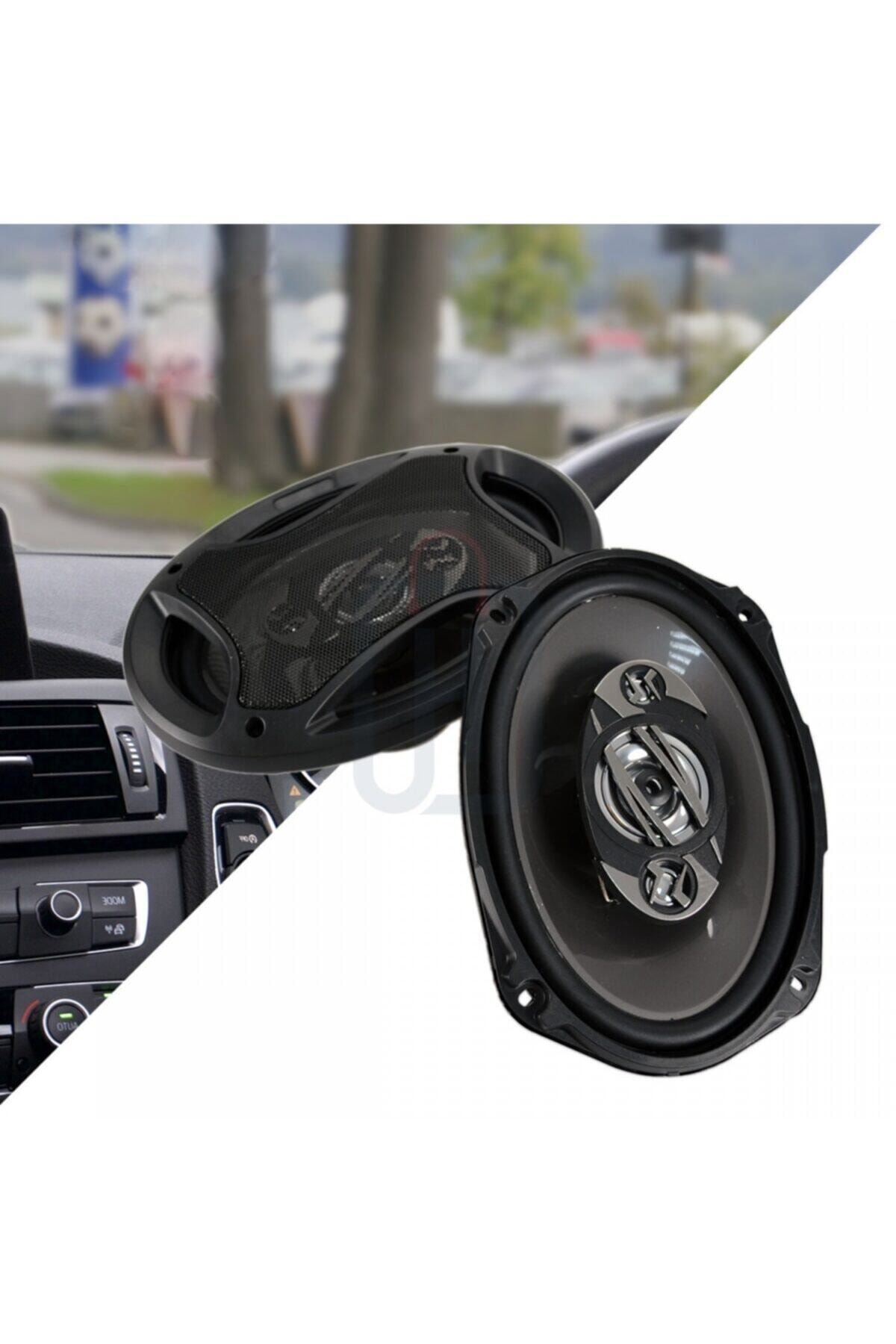 Rixos Drivetec Dc-6997 Oto Hoparlör Oval 960w 4 Yollu 2 Adet Hoparlör..