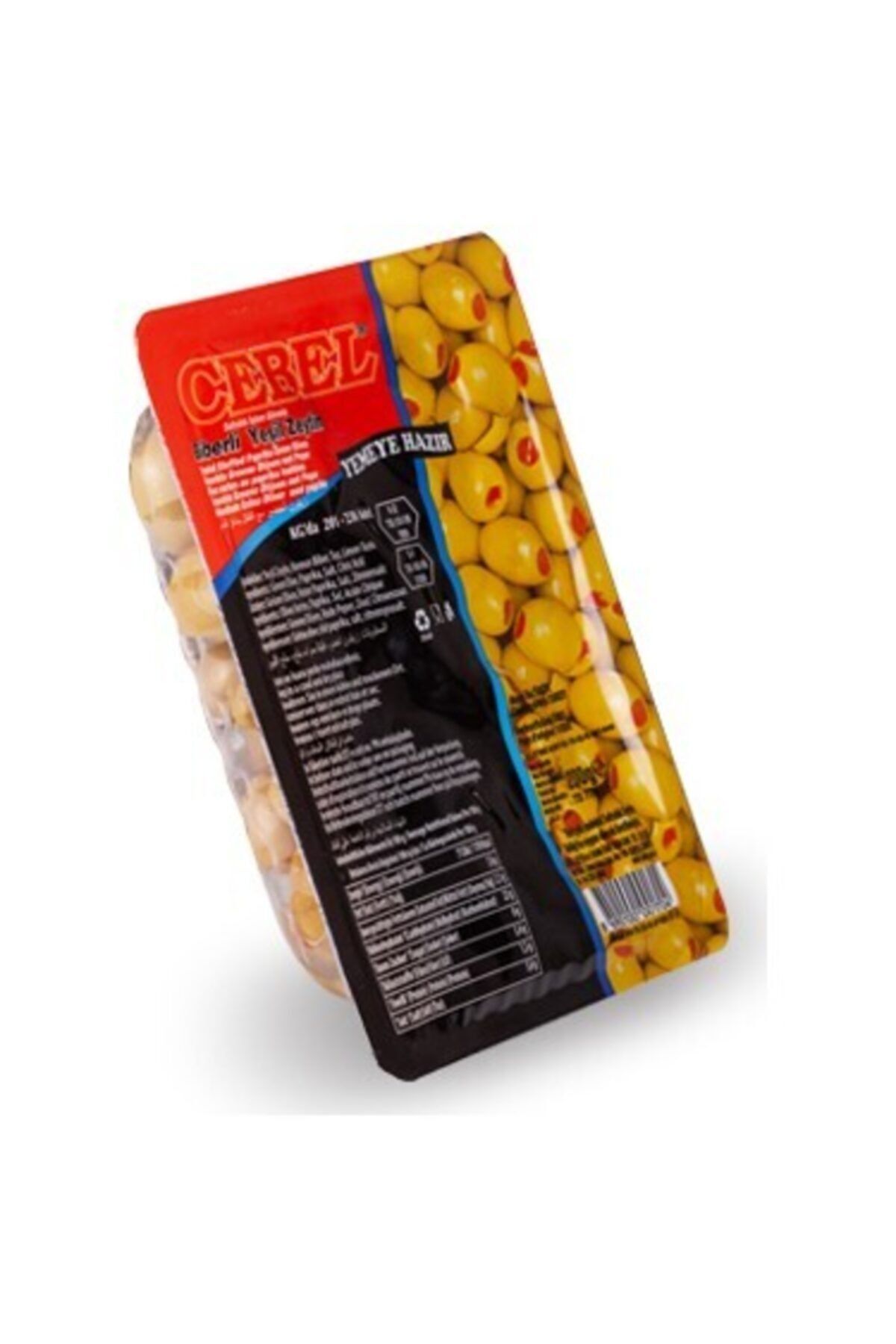 Cebel Yeşil Zeytin Biberli 200 Gr