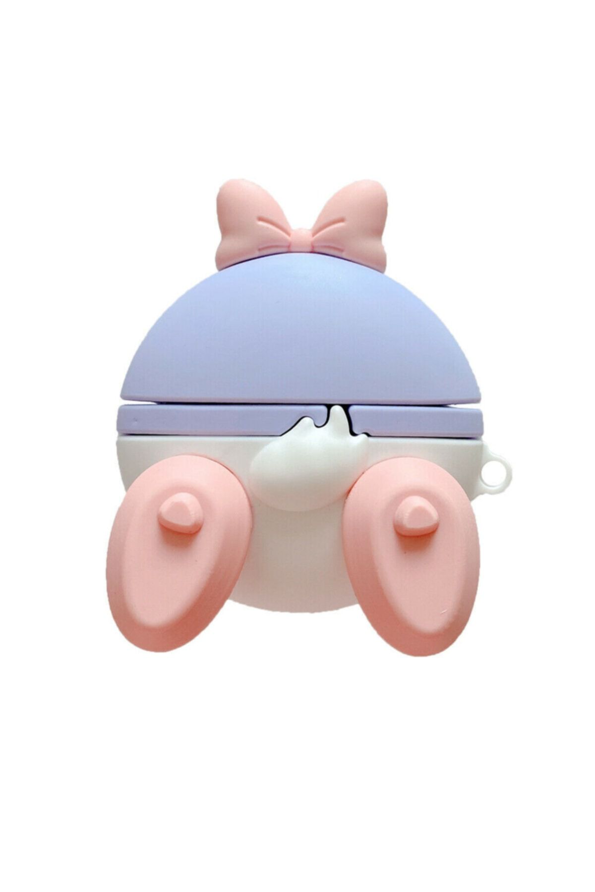 Bilişim Akademi Aipods Lila Baby Duck Airpods Kılıfı Silikon Kılıfı - 1 Ve 2 . Nesil