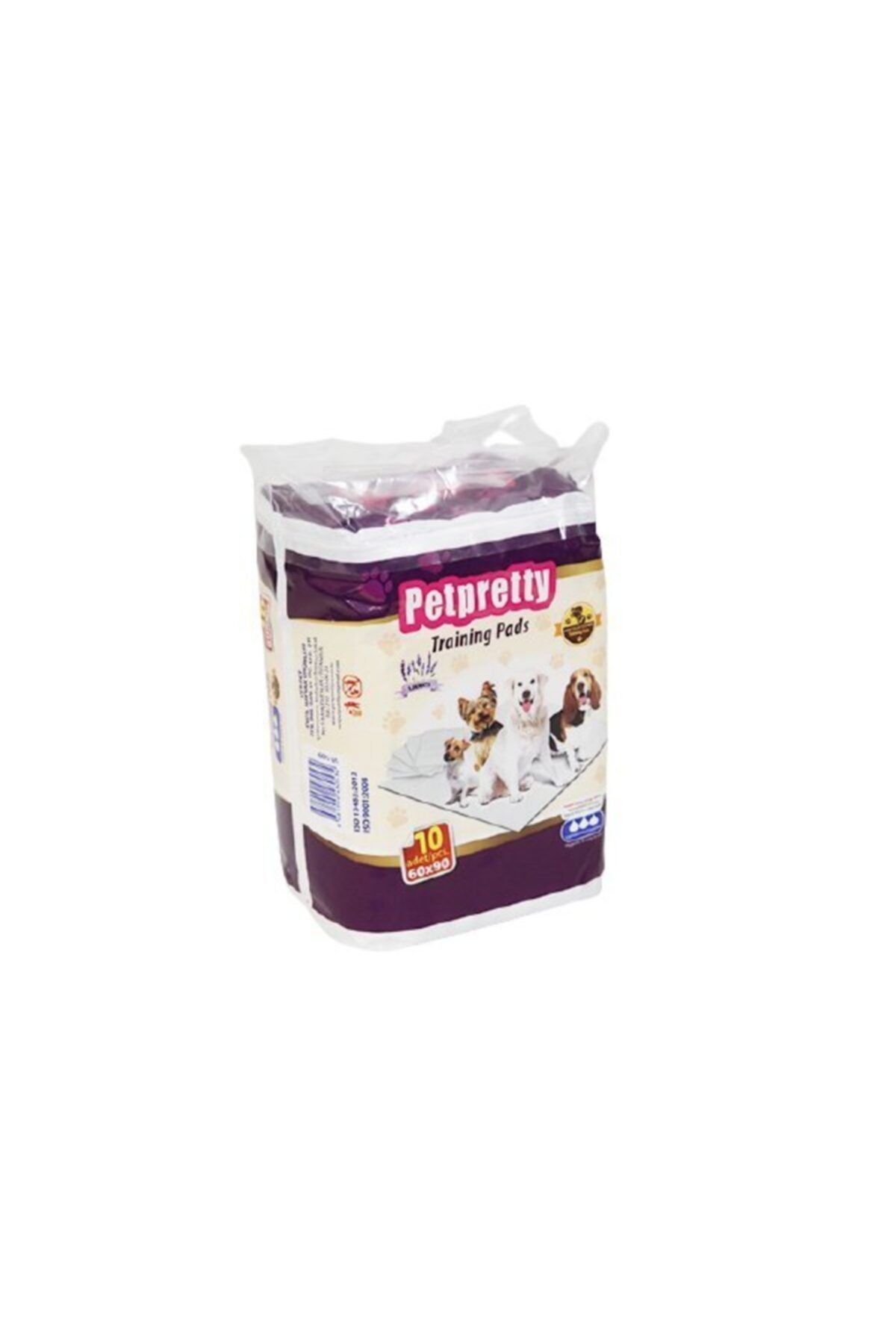 Pet Pretty Tuvalet Eğitim Pedi 60x90 10 Lu Lavantalı