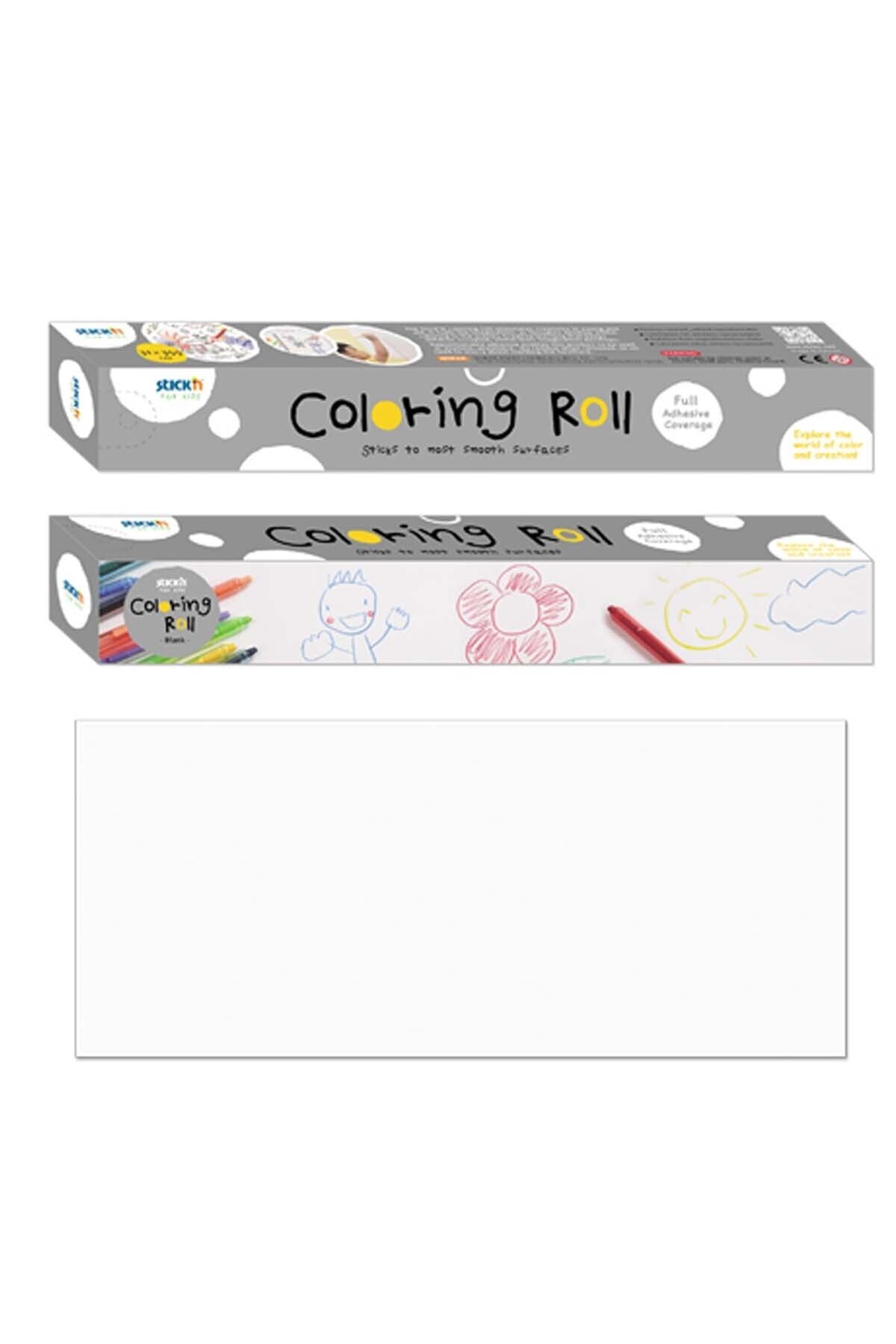 Gıpta Stickn Coloring Roll 31x355 - Gri
