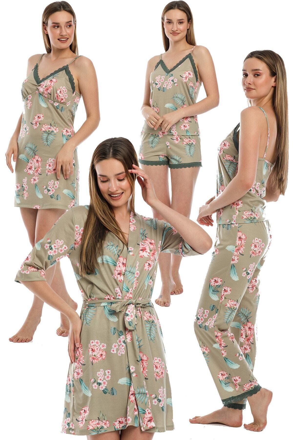 Pembishomewear Oslo Rubion 5 Li Ultrasoft Pijama Seti