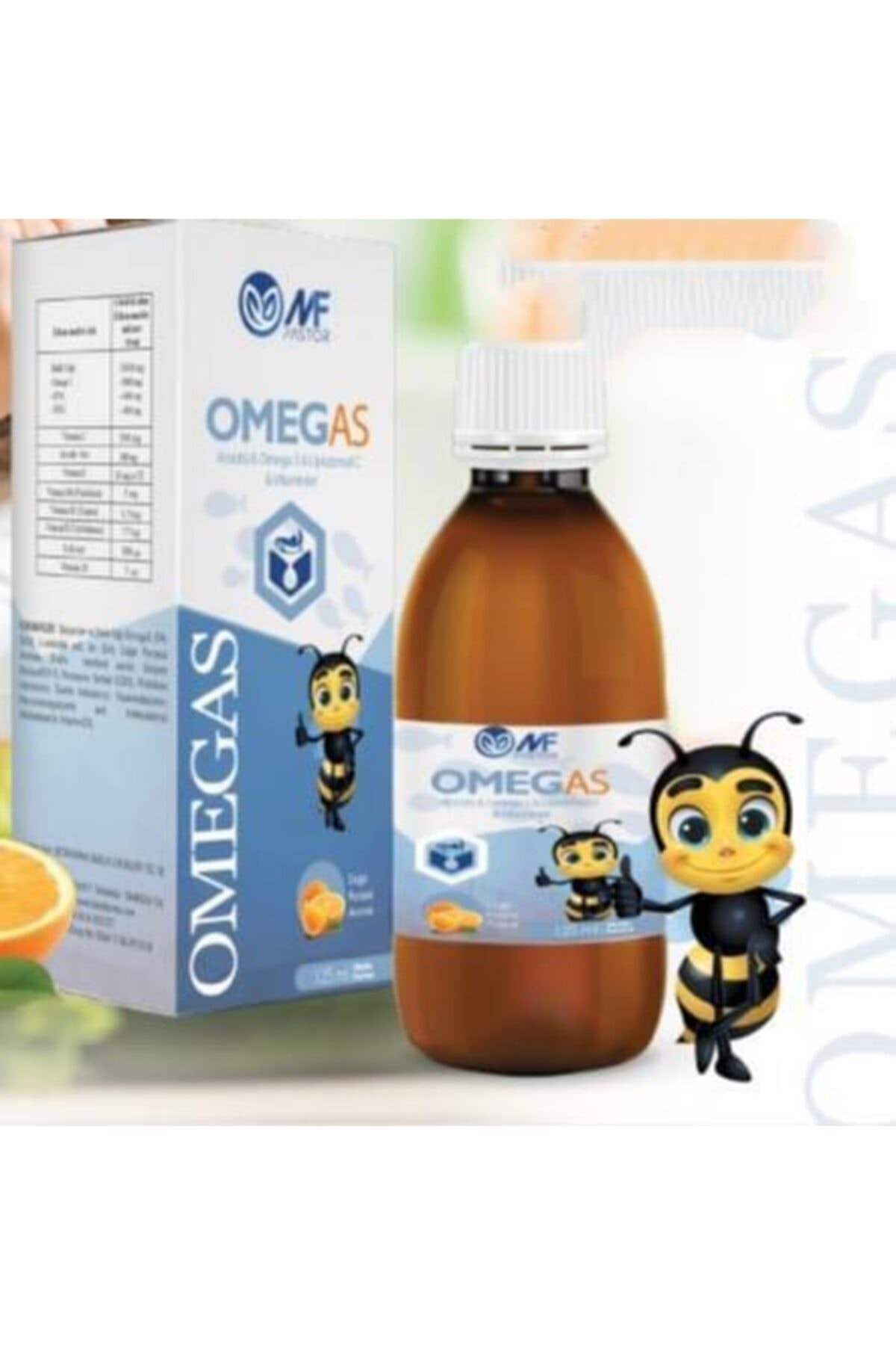 mutlu farma Mf Pastor Omegas 125 Ml 8699153010336