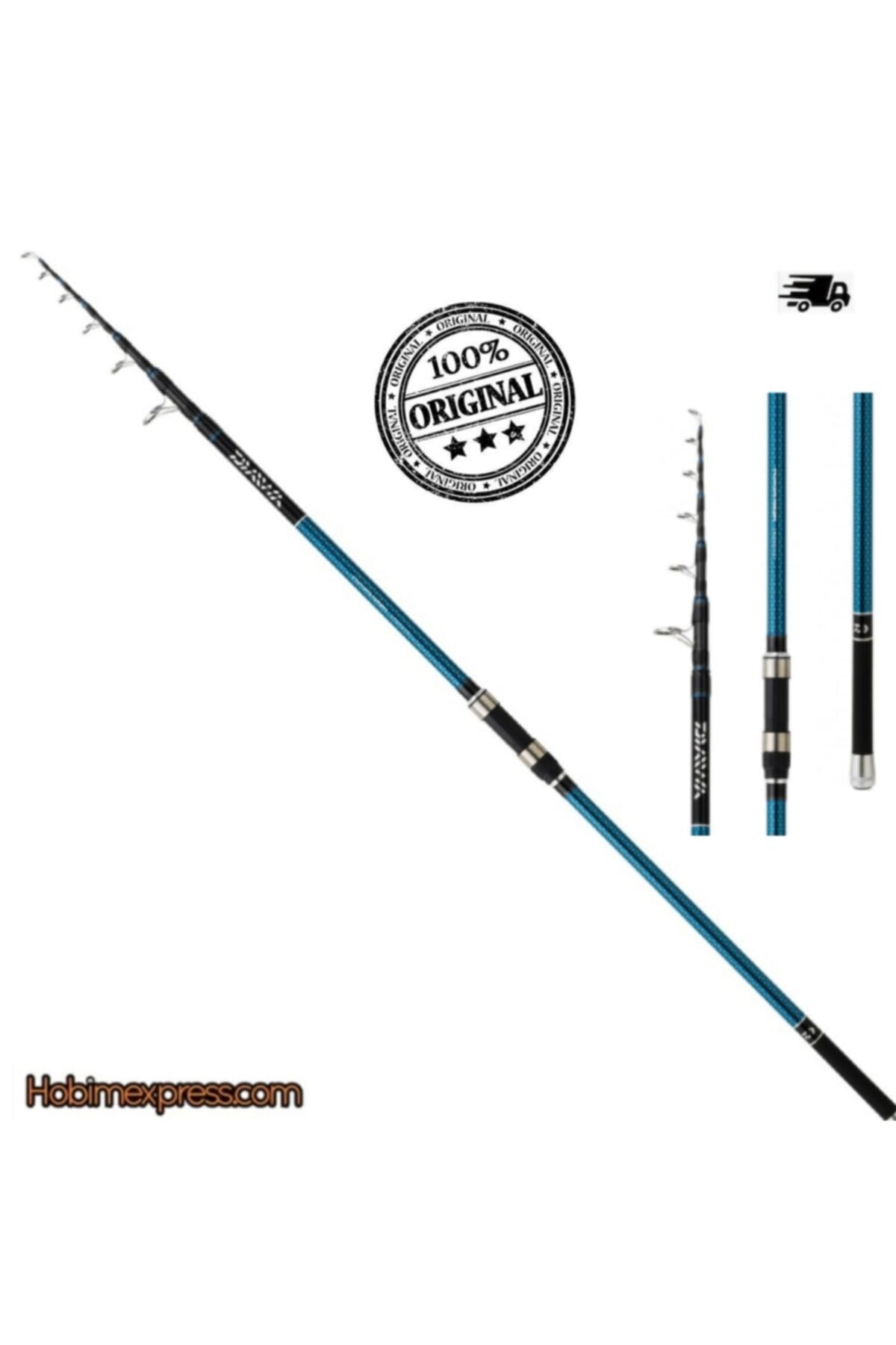 DAIWA Powermesh Tele 420cm 70-140gr Surf Kamış