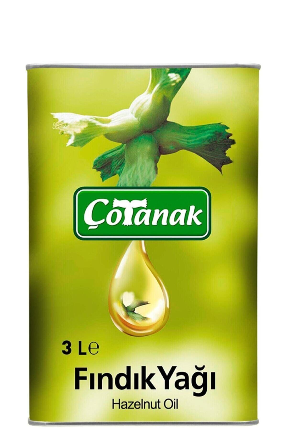 Çotonak 3l Fındık Yağı Teneke