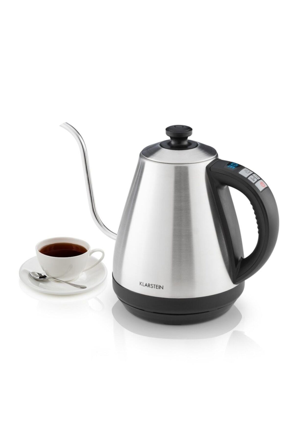 Klarstein Garcon 1 L Paslanmaz Çelik Su Isıtıcı Kettle 2000 W