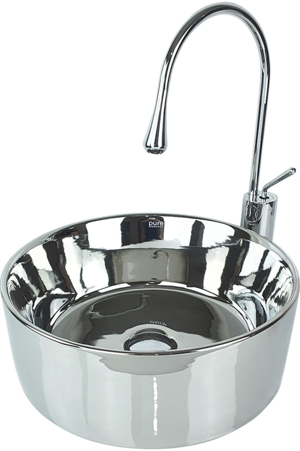 Pure Concept Pure Pot Platin Tezgah Üstü Çanak Lavabo