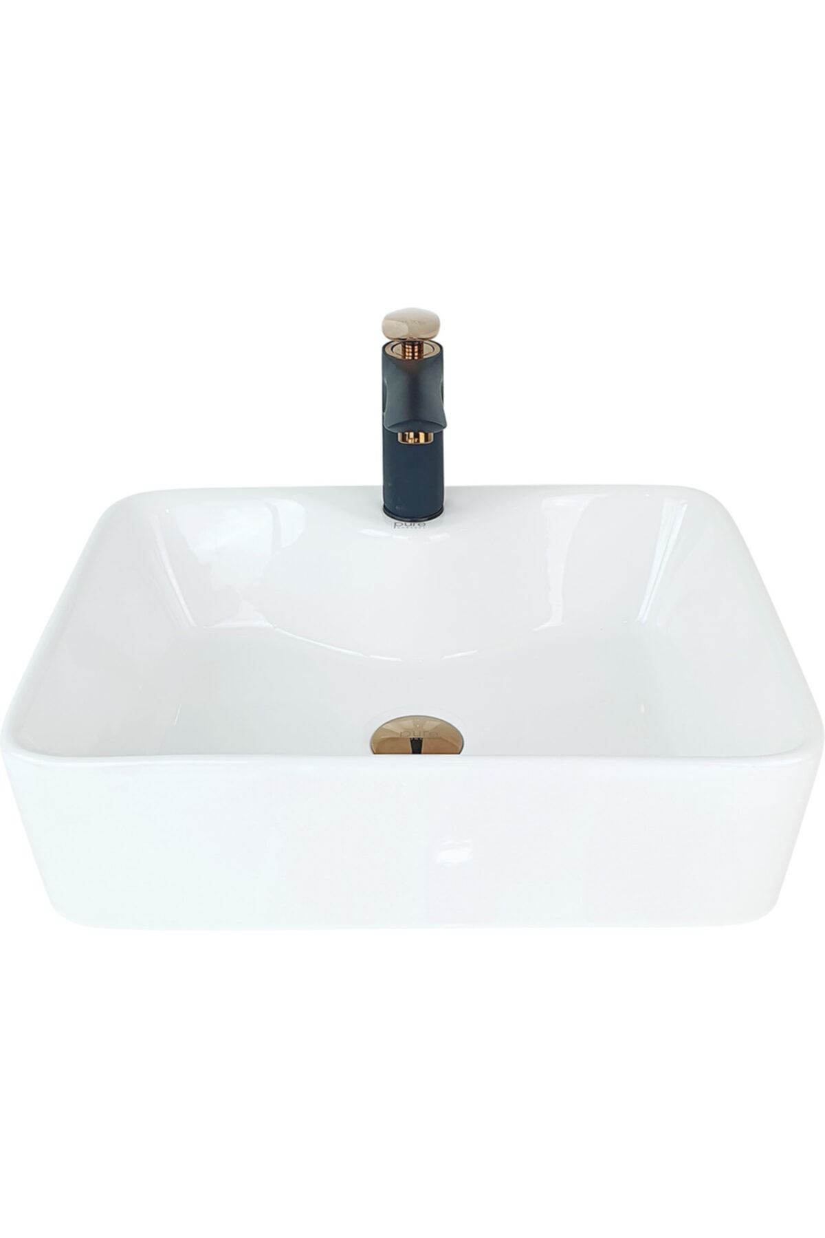 Pure Concept Pure Beyaz Tezgah Üstü Çanak Lavabo