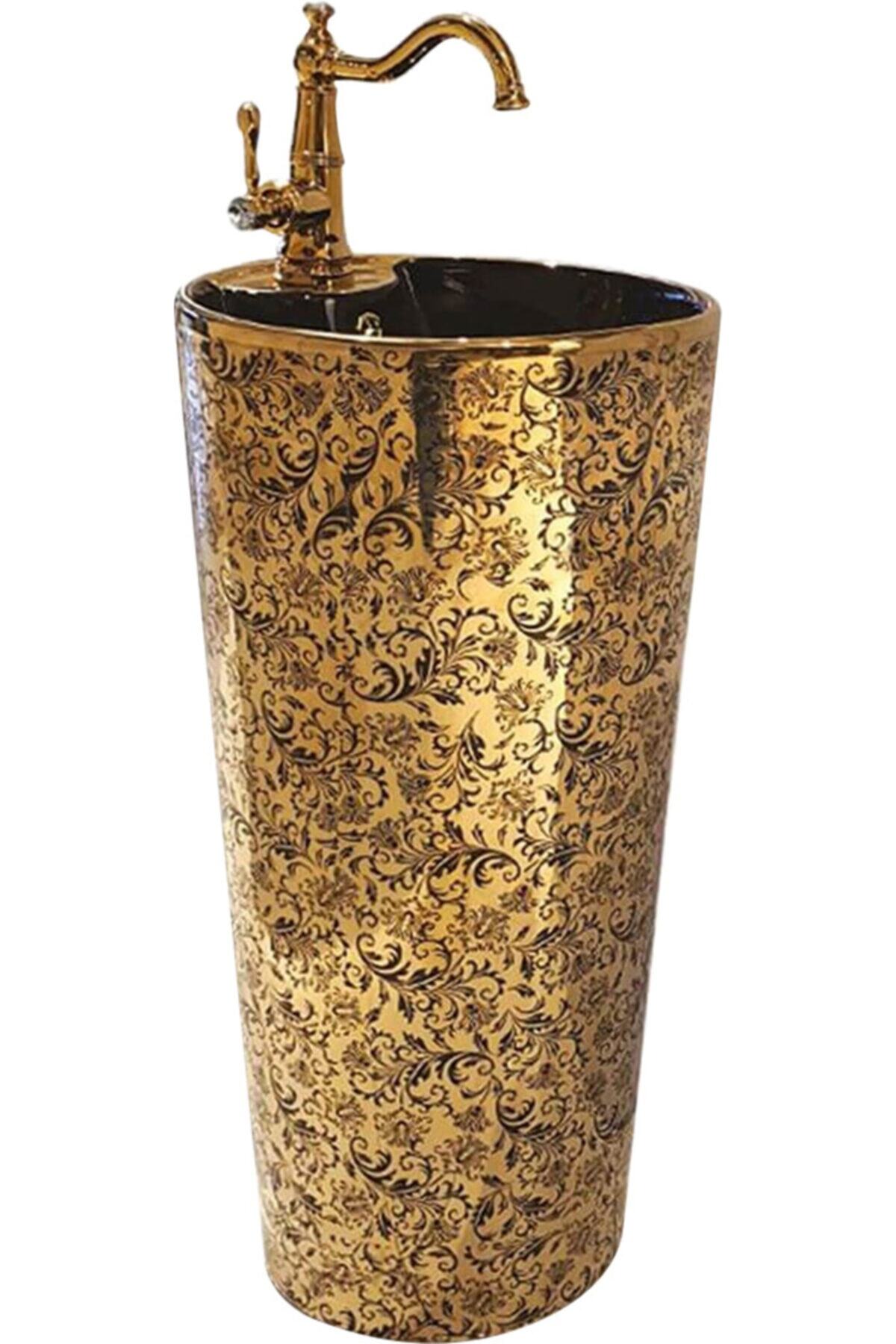 Pure Concept Pure Gold Black Monoblok Lavabo