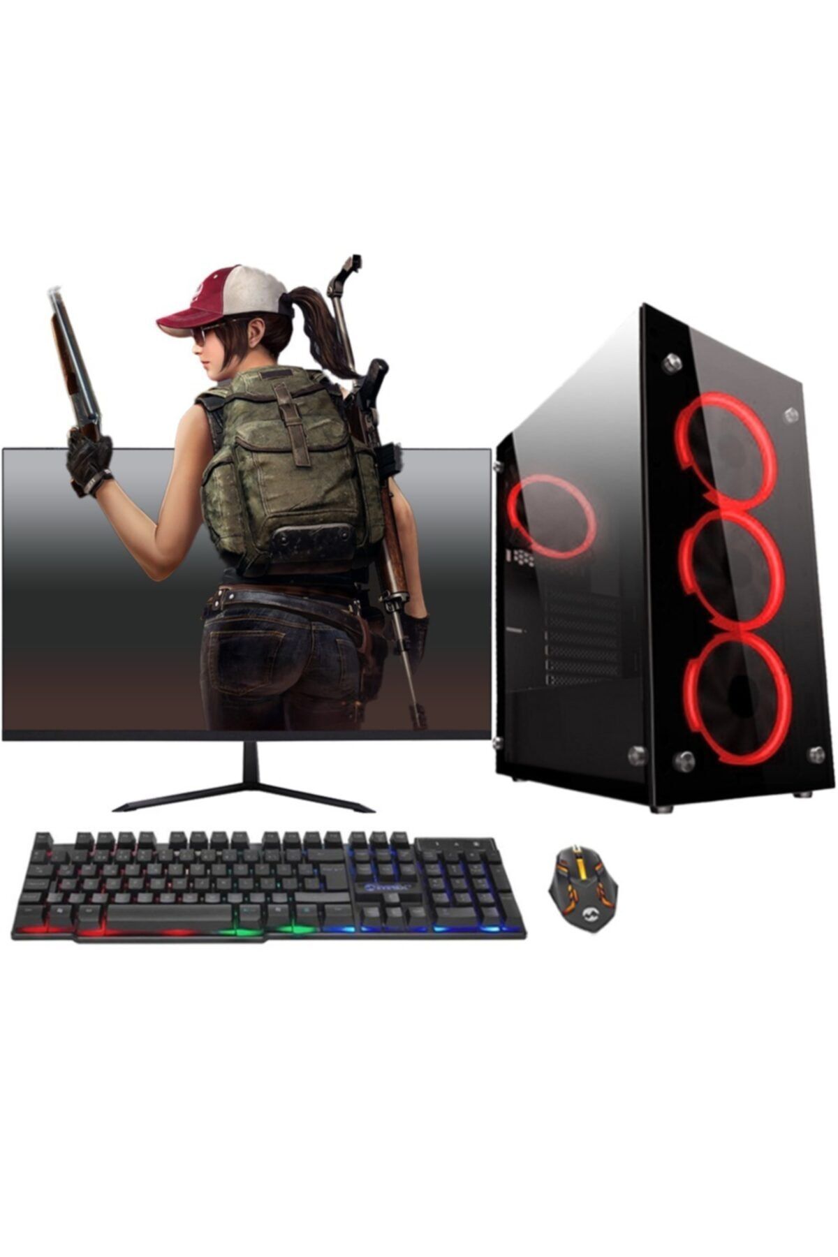 Avantron Ryzen 5 3500x 8gb Ram 256ssd 4gb Rx560 23.8\