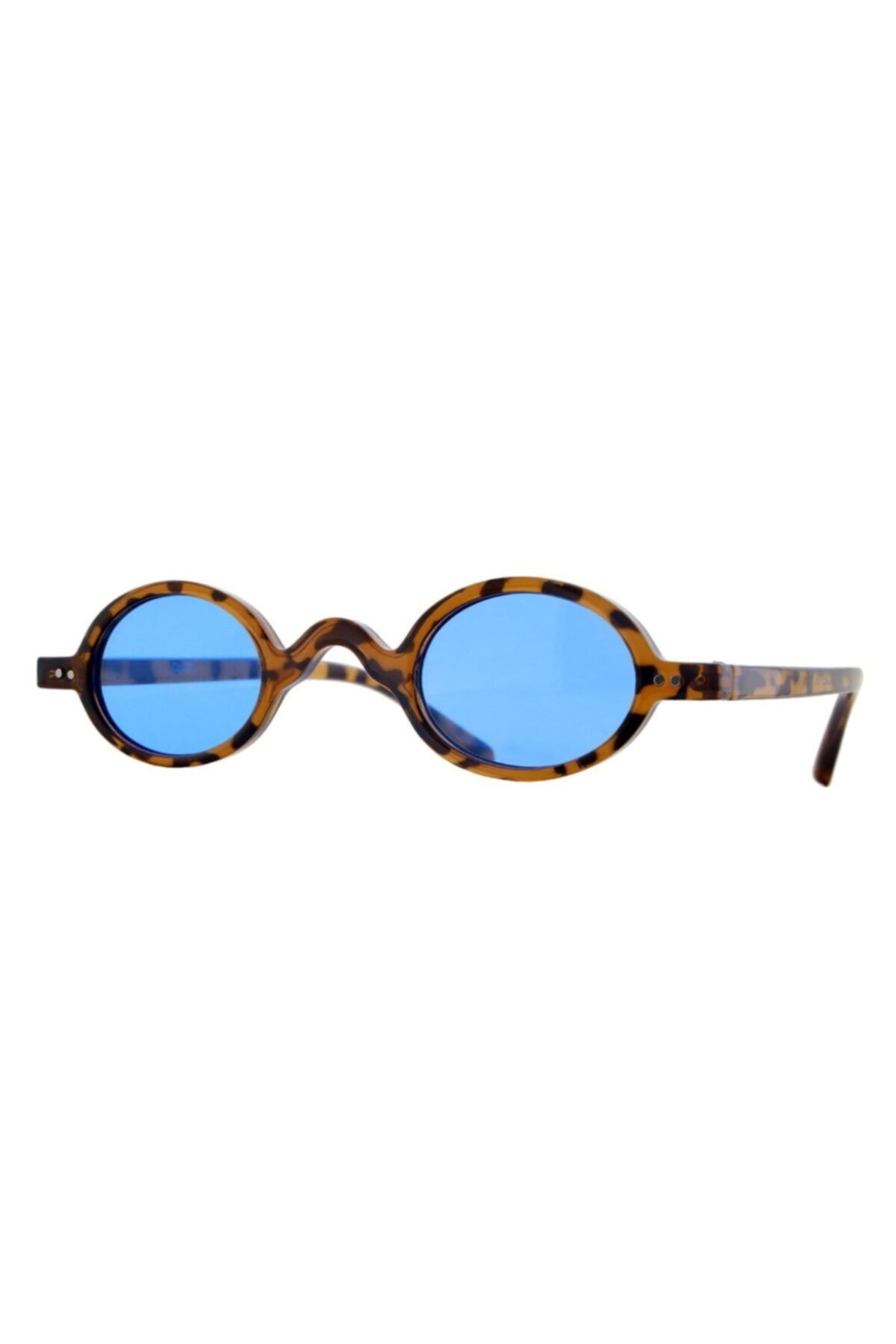 CLAES Ilgın Leopard Vintage Fashion Hafif Unisex Güneş Gözlüğü