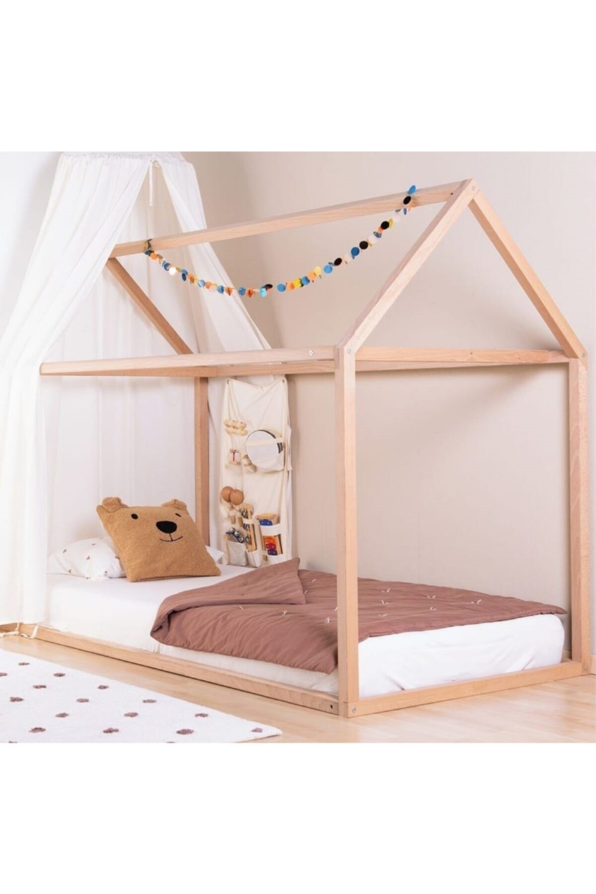 montessoriistanbul Montessori Yatak ( Ahşap Yatak )