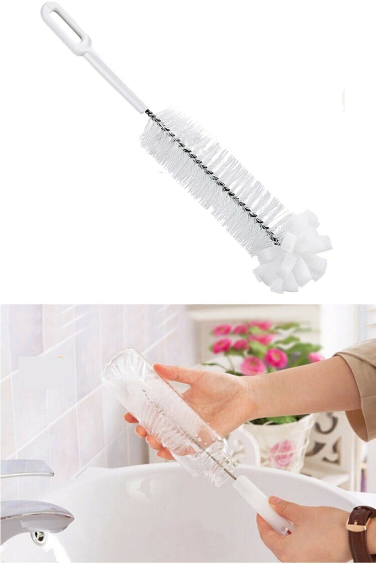 Arrita Home Biberon Ve Şişe Fırçası - Şişe Temizleme Fırçası