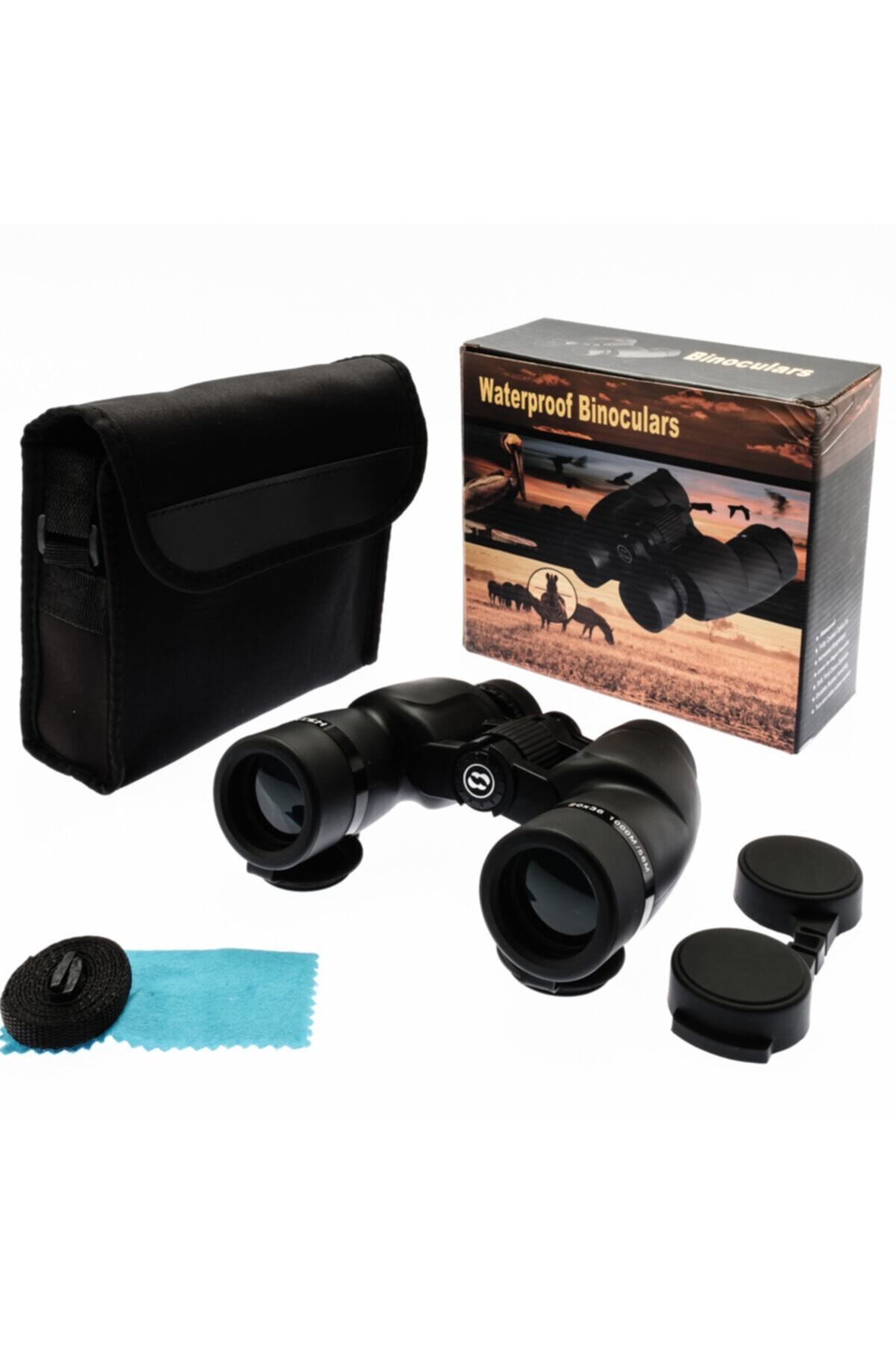 MİSSDURU Mentch 20x36 Su Geçirmez El Dürbünü- Geniş Ön Mercek - 1000m /56m - Siyah