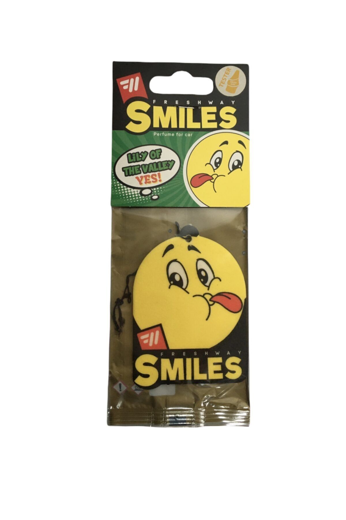 DMR Freshway Smıles Kağıt Oto Koku Zambak