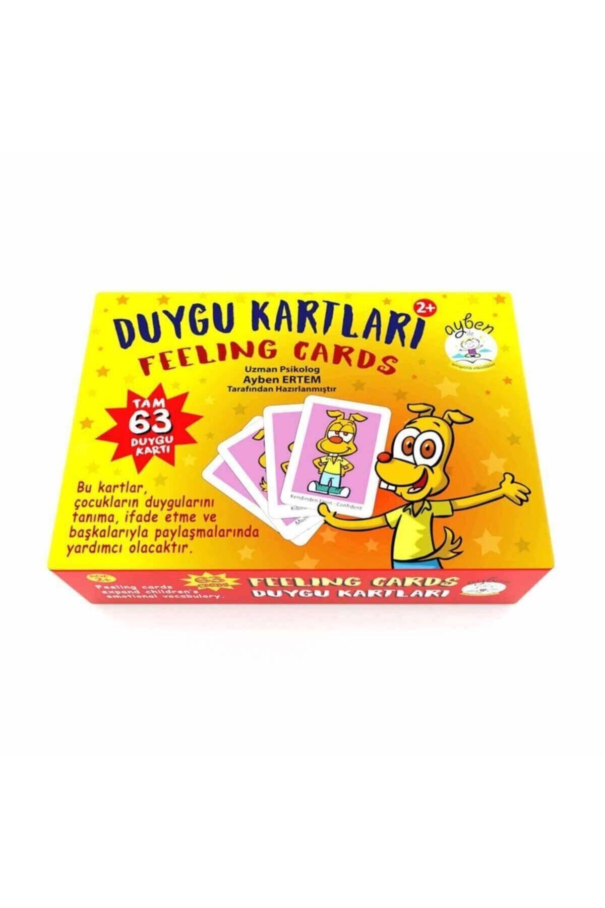 Ayben Yayınları Türkçe Ingilizce Duygu Kartları