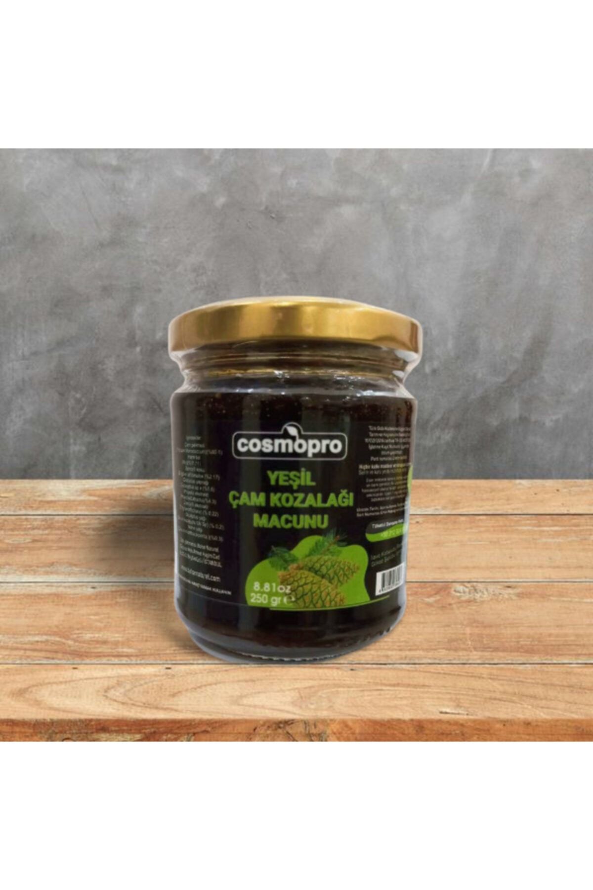 Cosmopro Yeşil Çam Kozalağı Macunu Propolis Ve Zencefil Ekstraktlı 250gr-8.81 oz