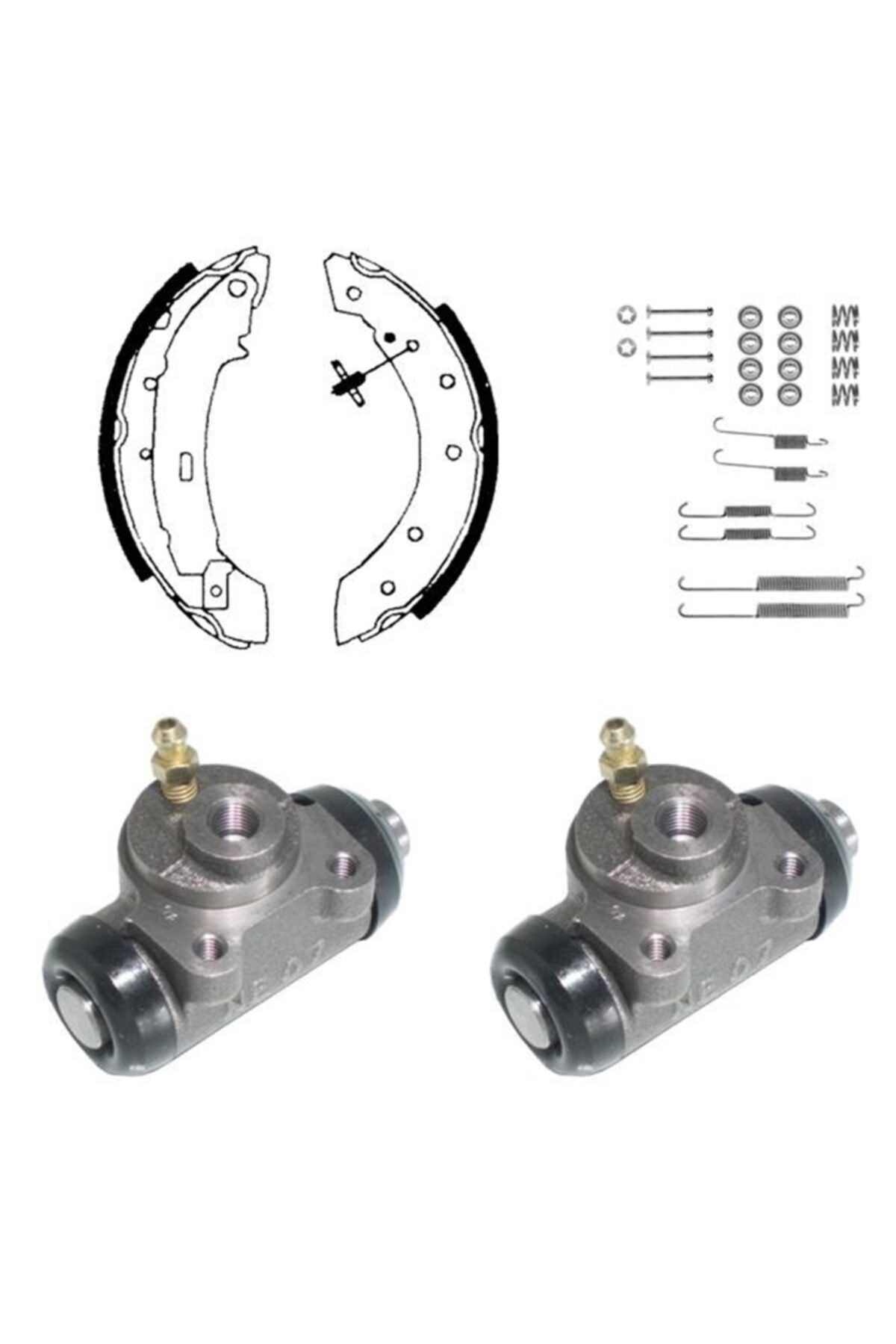 PARCAWORLD Fren Pabuç Kiti Arka Renault Laguna 05-98 12-00 Delphı Kp1064