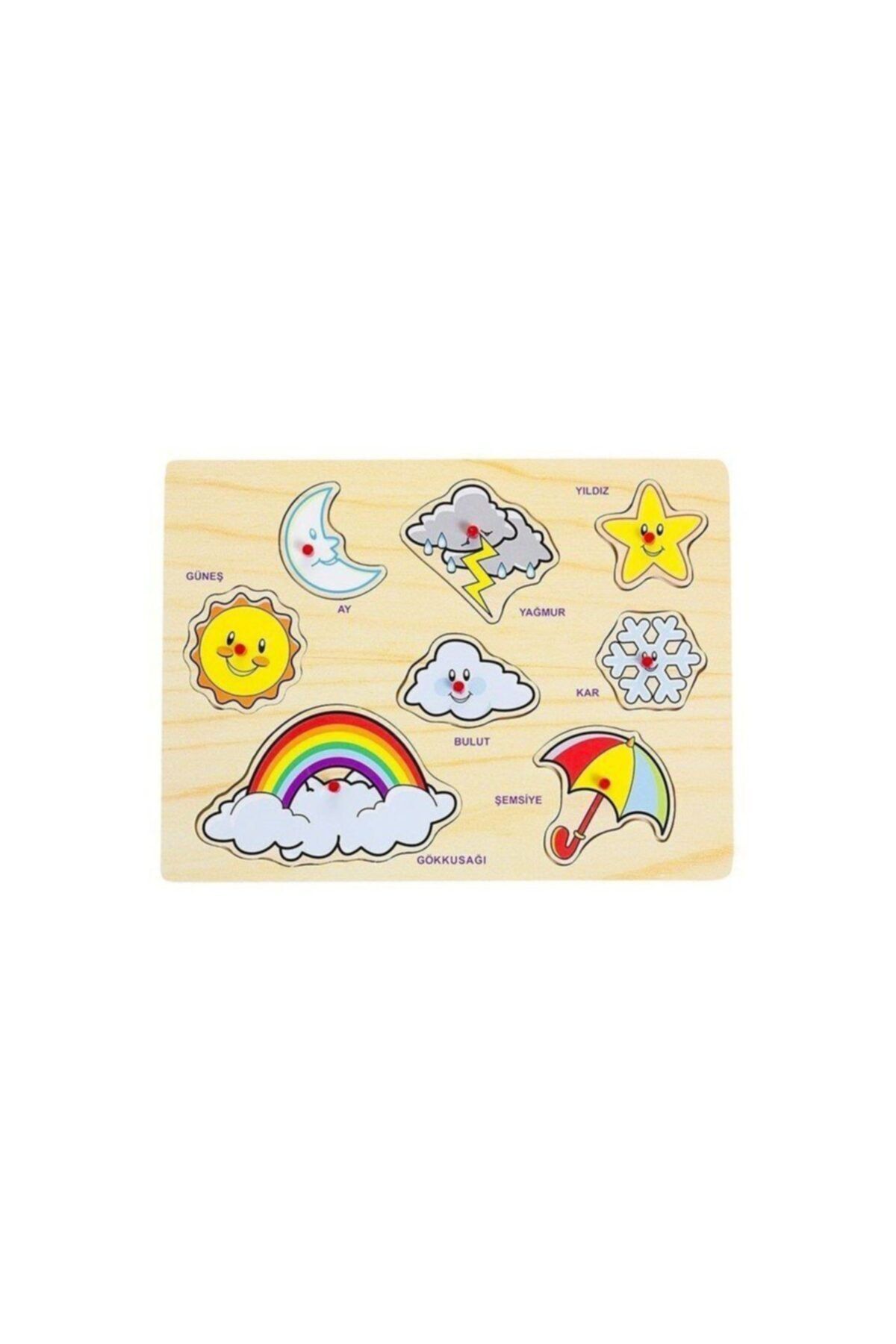Bubu Bu-bu Ahşap Gökyüzü Puzzle