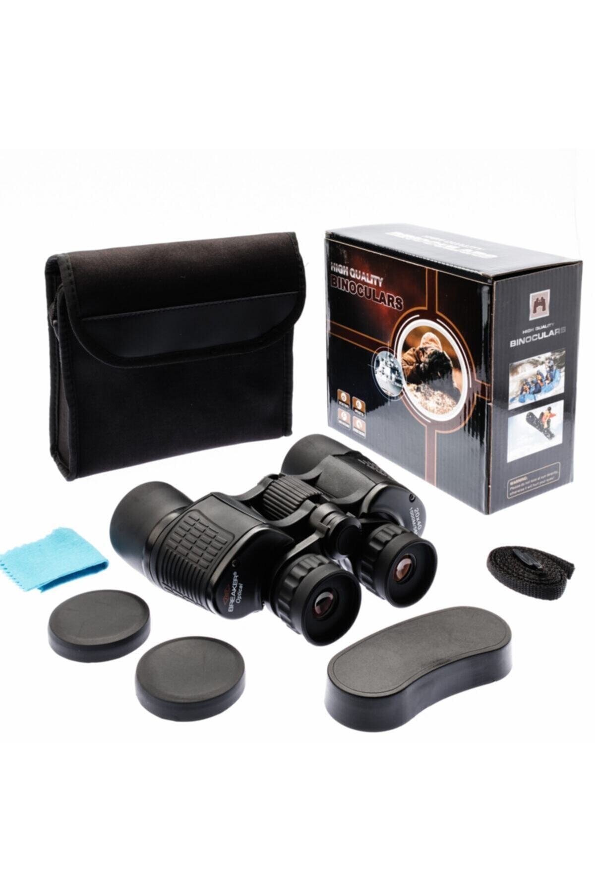 Breaker 20x40 Çift Göz Ayarlı Profesyonel Dürbün 1000m/56m - Siyah