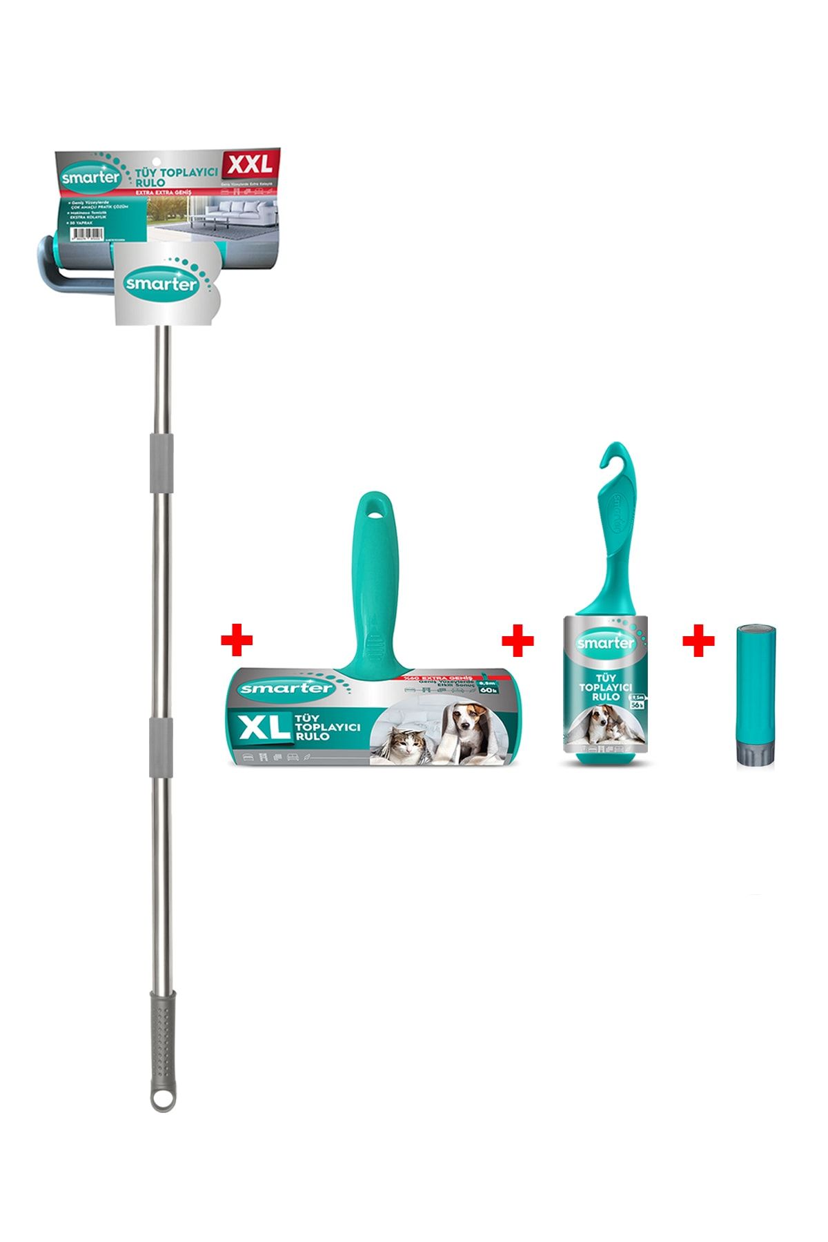 SMARTER Tüy Toplayıcı Rulo 4 Lü Set