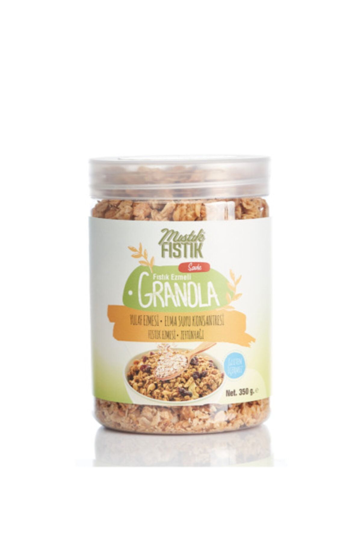 Mıstık Fıstık Fıstık Ezmeli Sade Granola