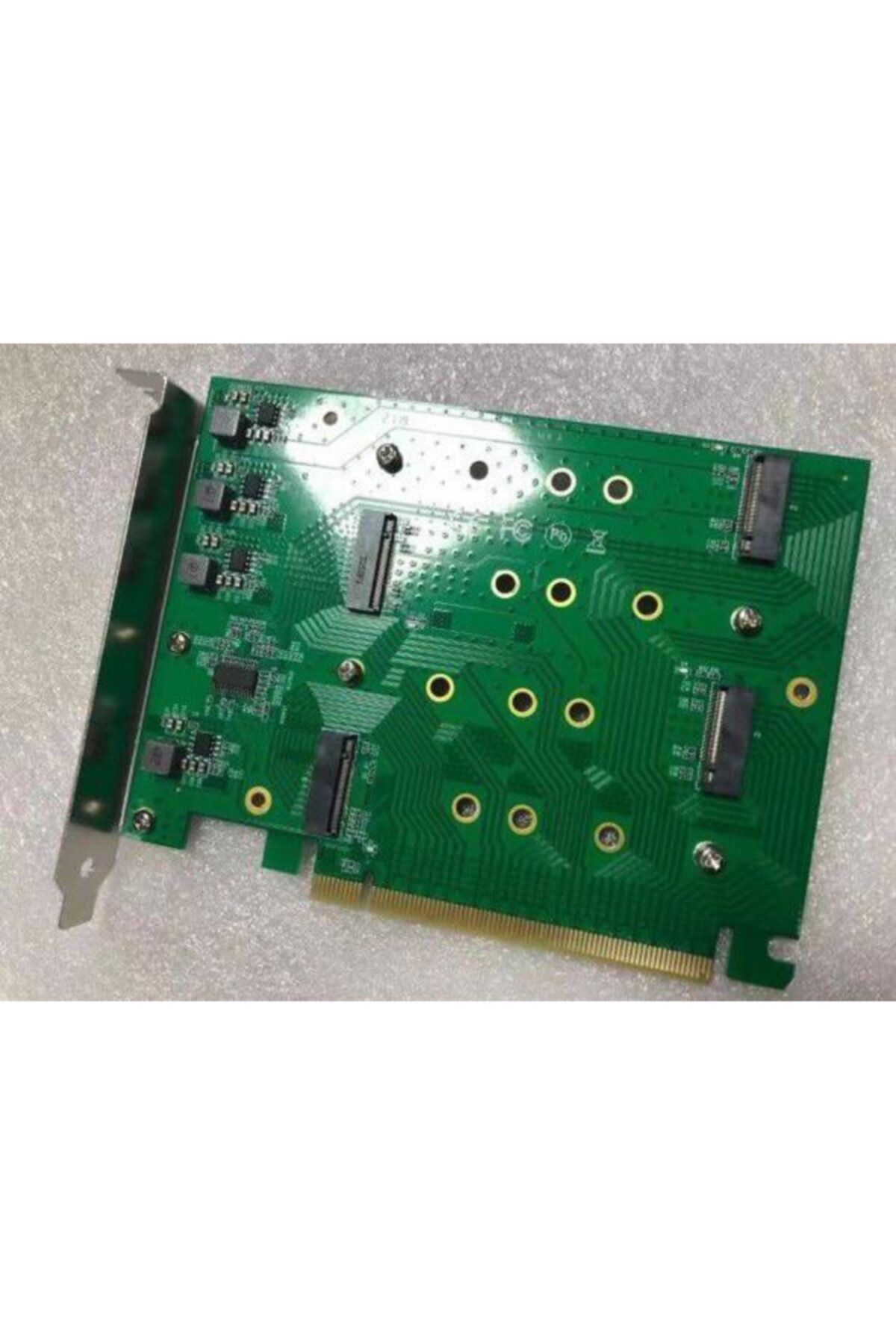 KEEPRO 4 Port Nvme Çoklayıcı Nvme16x Pci Kart 4 Port Nvme Kart