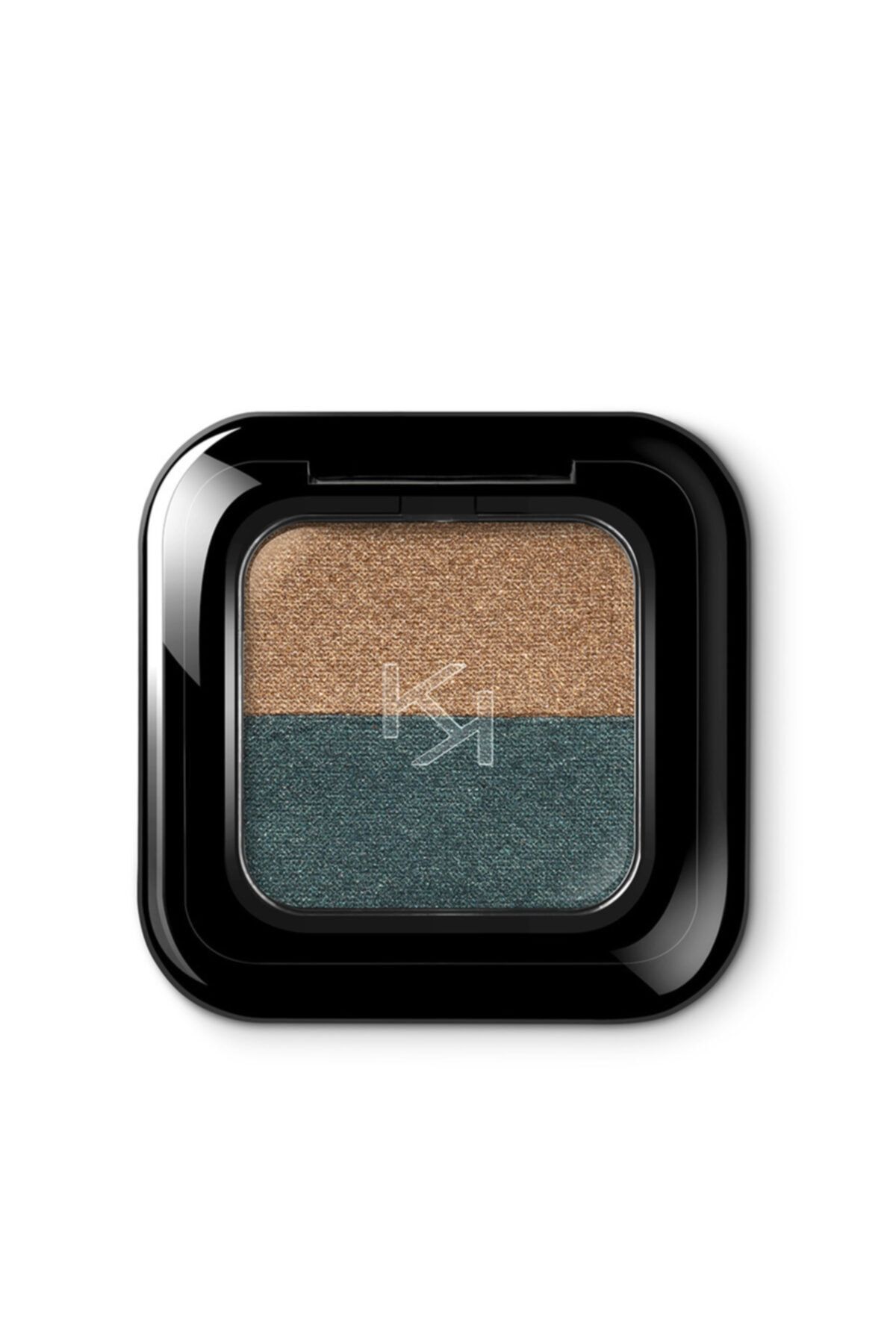 KIKO 2'li Göz Farı Paleti - New Bright Duo Eyeshadow 15 Classic Gold / Green Teal